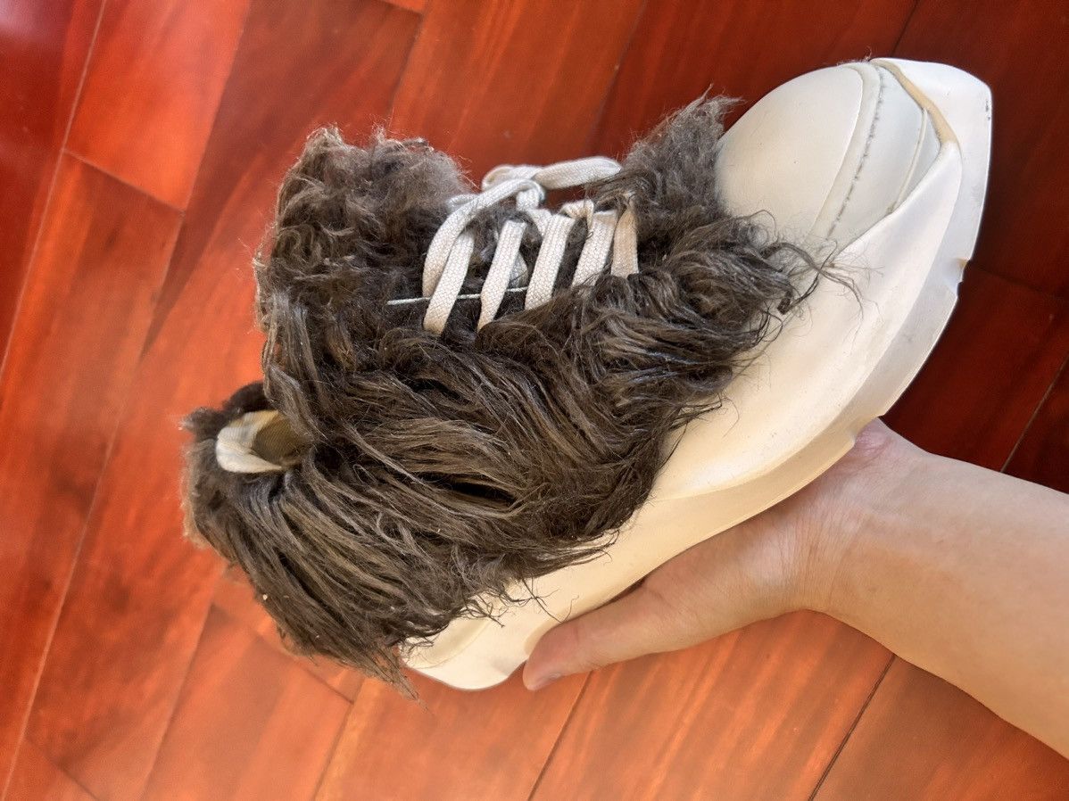 Rick Owens × Rick Owens Drkshdw Rick Owens Hairy Ramones Low Size US 7.5 / EU 40-41 - 4 Thumbnail