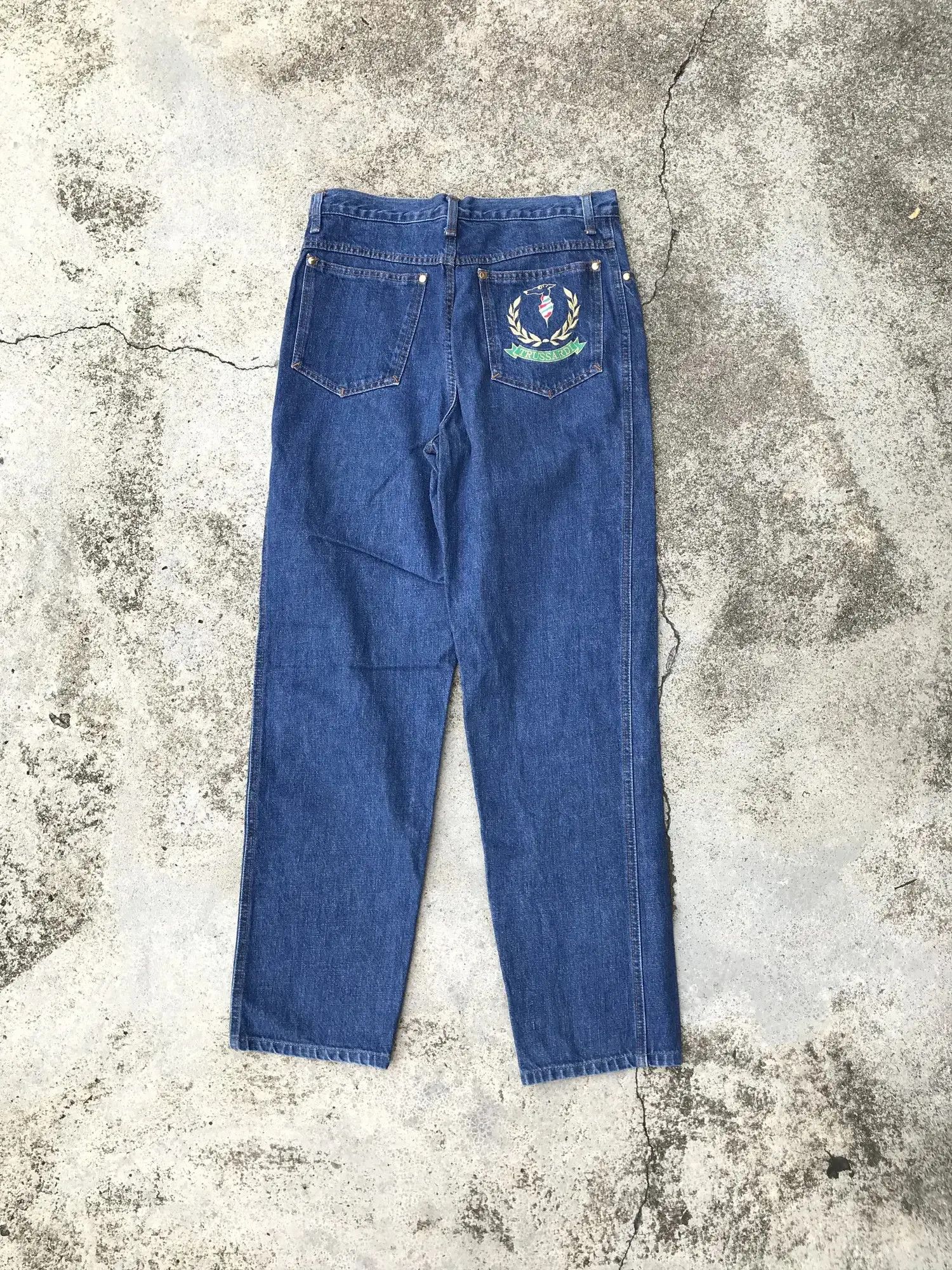 Trussardi Trussardi Blue Denim Size US 30 / EU 46 - 1 Thumbnail