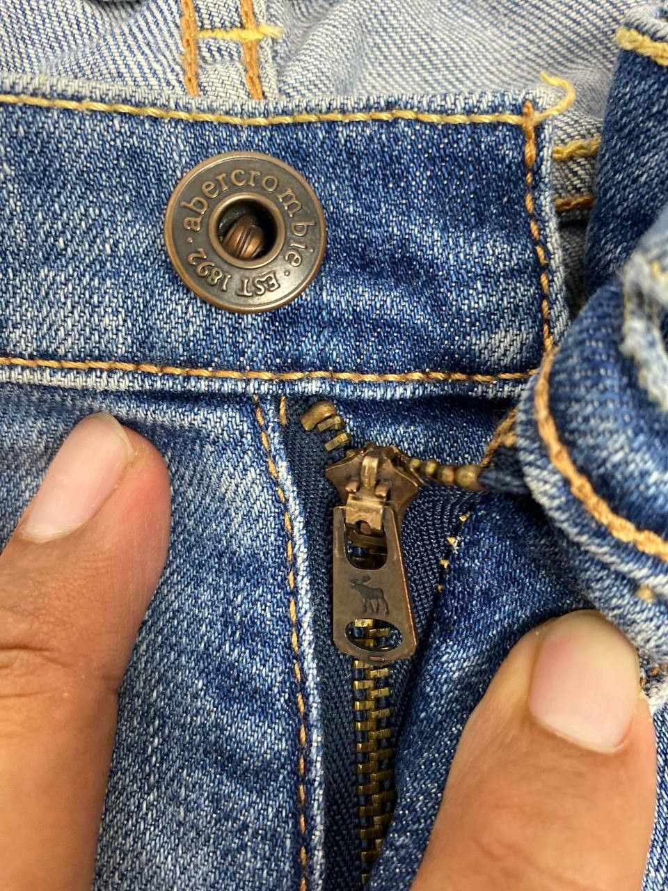 Other abercrombie and fitch cute stretch bootcut distressed denim Size 32" / US 10 / IT 46 - 10 Thumbnail