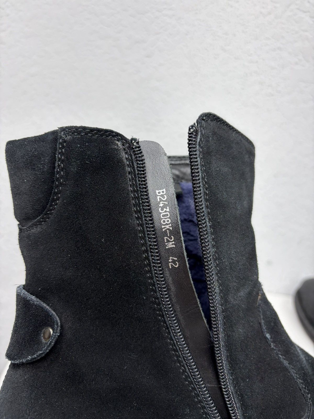 If Six Was Nine Artisan Black Harness High Guidi Vibe Leather Biker Boots Size US 9.5 / EU 42-43 - 17 Thumbnail