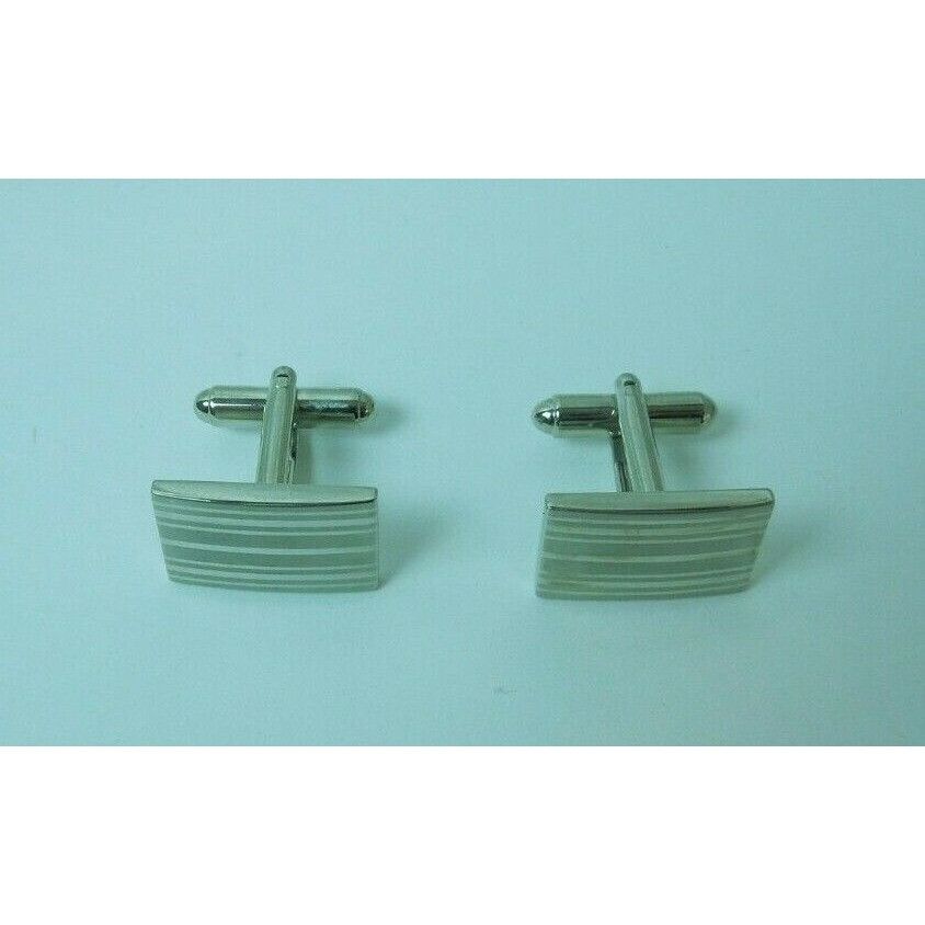Apt. 9 Men's Silver Wedding Professional Work Career Cufflinks Apt Size ONE SIZE - 4 Thumbnail