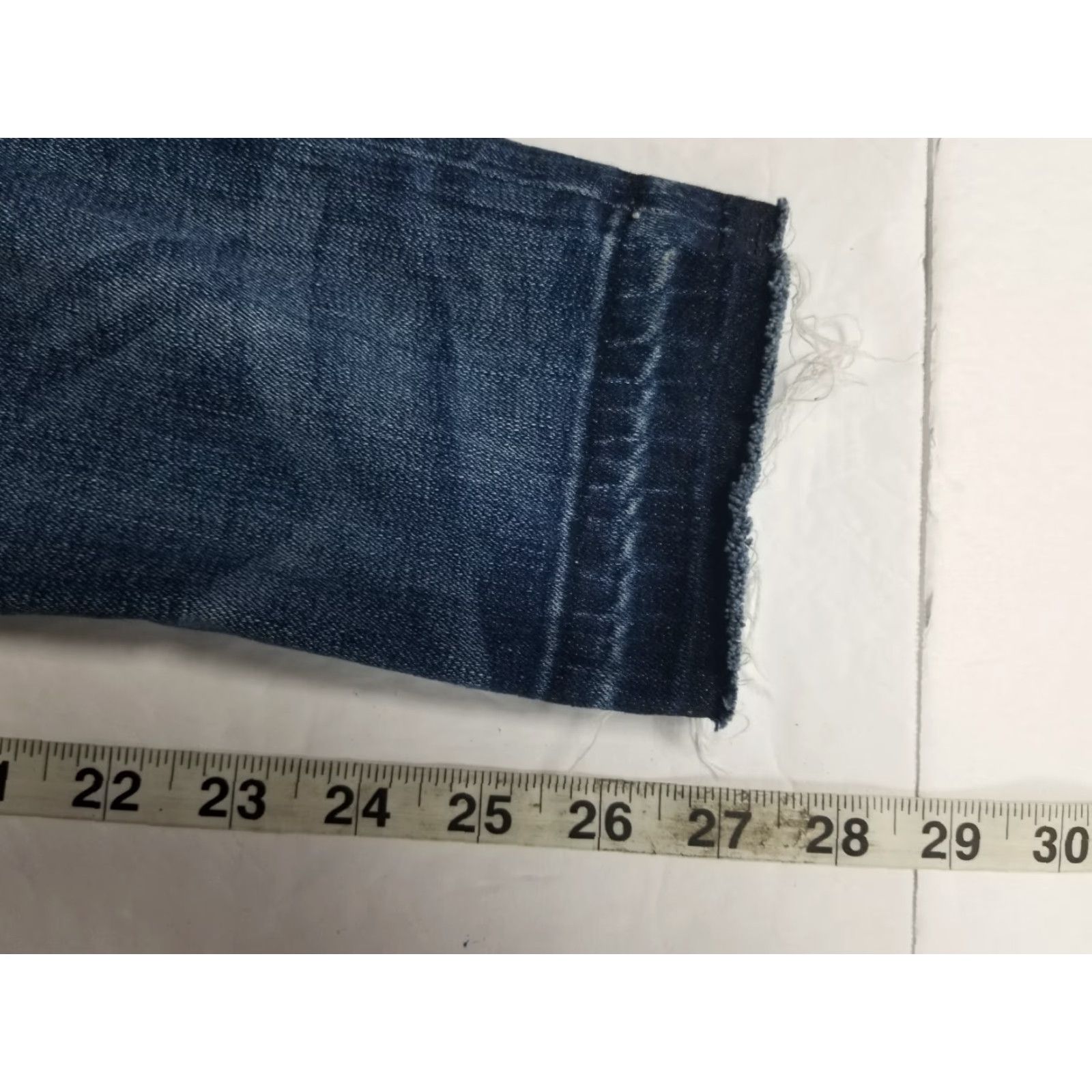 Hudson HUDSON Nico Ankle Skinny Jeans Mid Rise Floral Embroidery Denim Blue 28 Womens Regular Size 28 Skinny Girly Trend Size 28" / US 6 / IT 42 - 6 Thumbnail