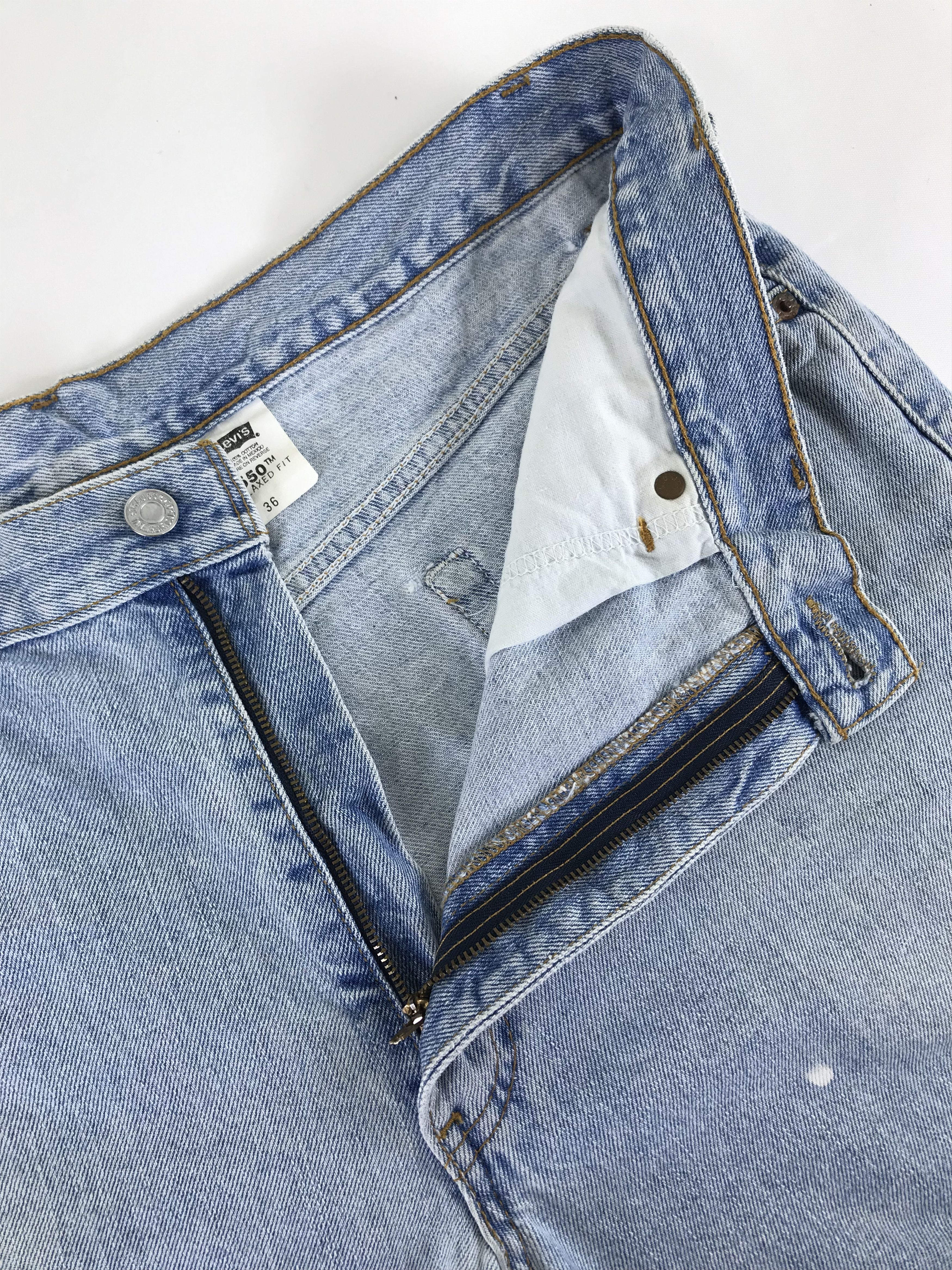 Levi's Vintage Levi's 550 Relaxed Fit Short Jeans Size US 36 / EU 52 - 3 Thumbnail