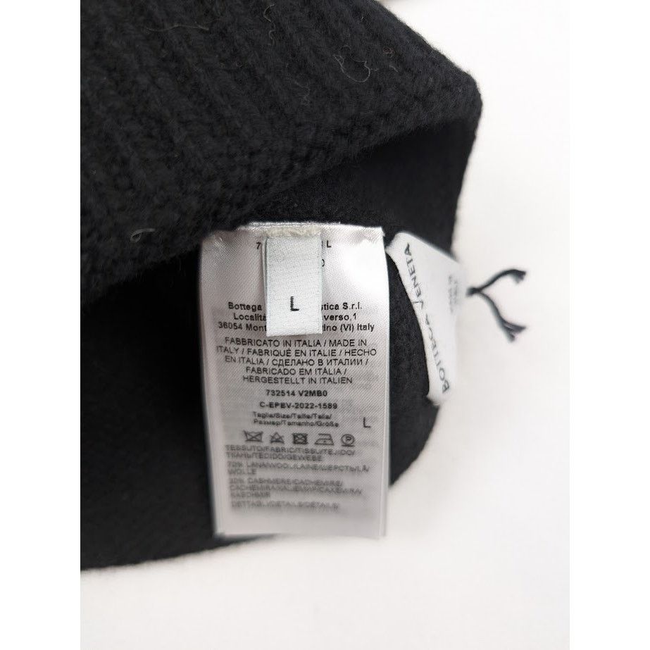 Bottega Veneta o1rshd1 Size: L / Overlock Wool Cashmere Beanie Hat / Cap Size ONE SIZE - 14 Thumbnail