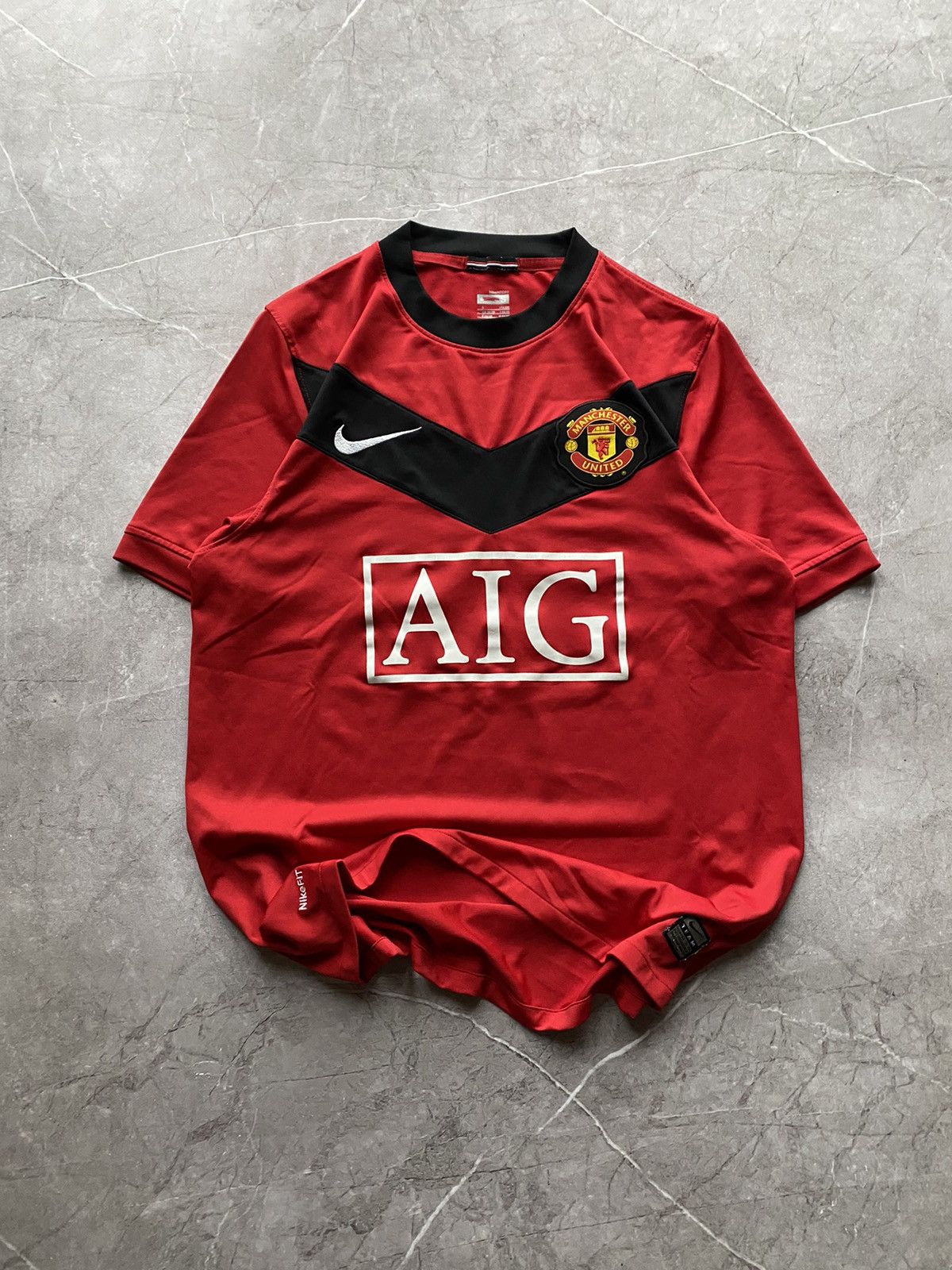 Nike 🏴󠁧󠁢󠁥󠁮󠁧󠁿Nike Manchester United Home 2009/10 Football Soccer Jersey Size US S / EU 44-46 / 1 - 2 Thumbnail