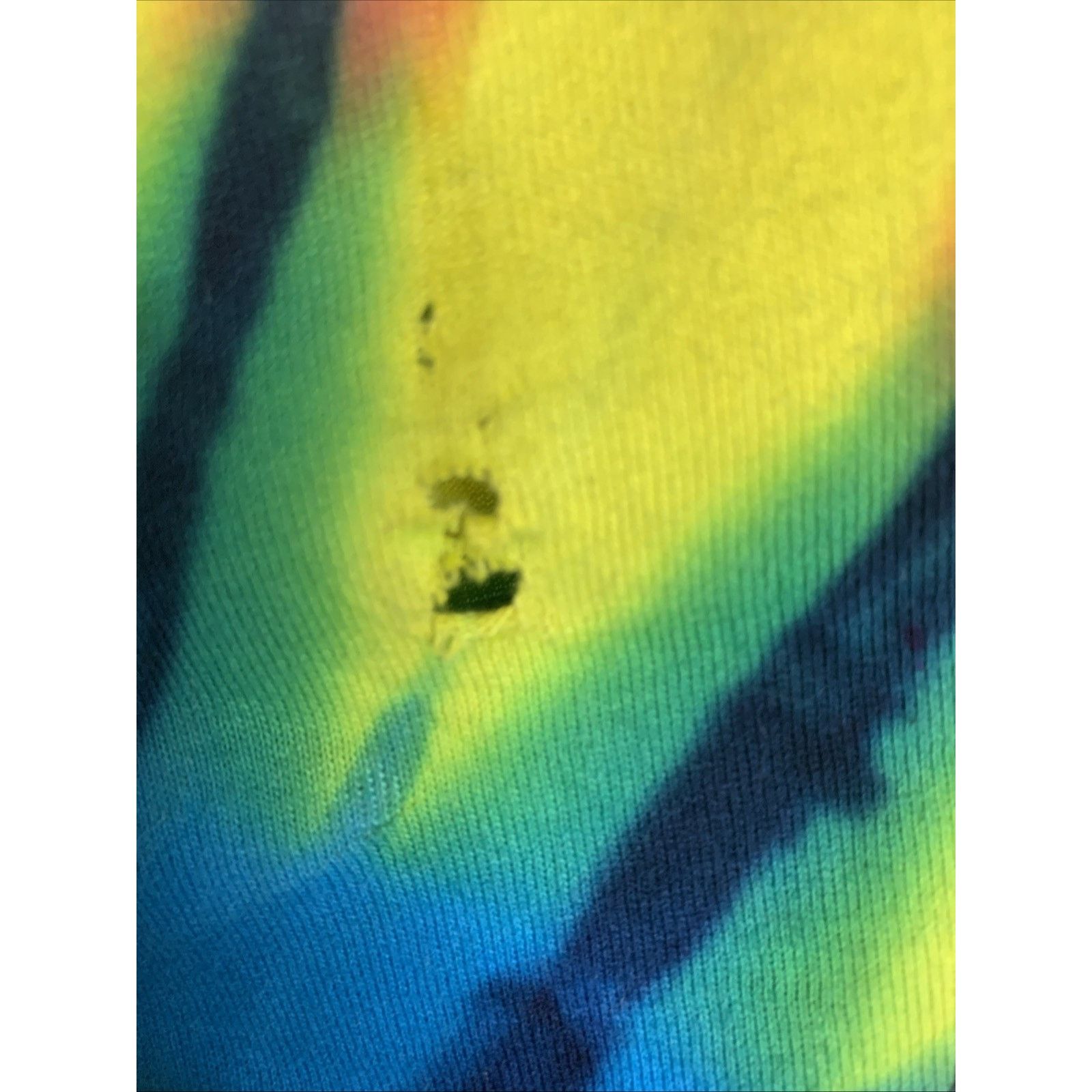 Fruit Of The Loom Vintage Joe's Crab Shack Tie Dye T-Shirt Single Stitch Size US L / EU 52-54 / 3 - 12 Thumbnail