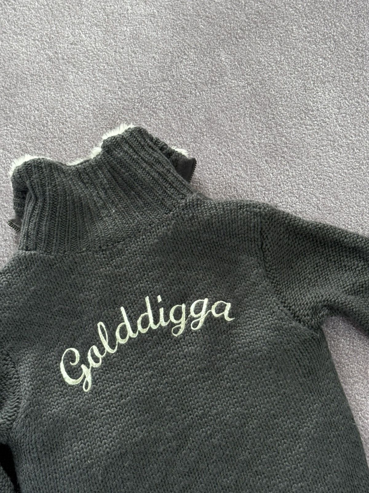 If Six Was Nine Japanese vintage Lgb style Y2K fur zip sweater Size S / US 4 / IT 40 - 9 Thumbnail
