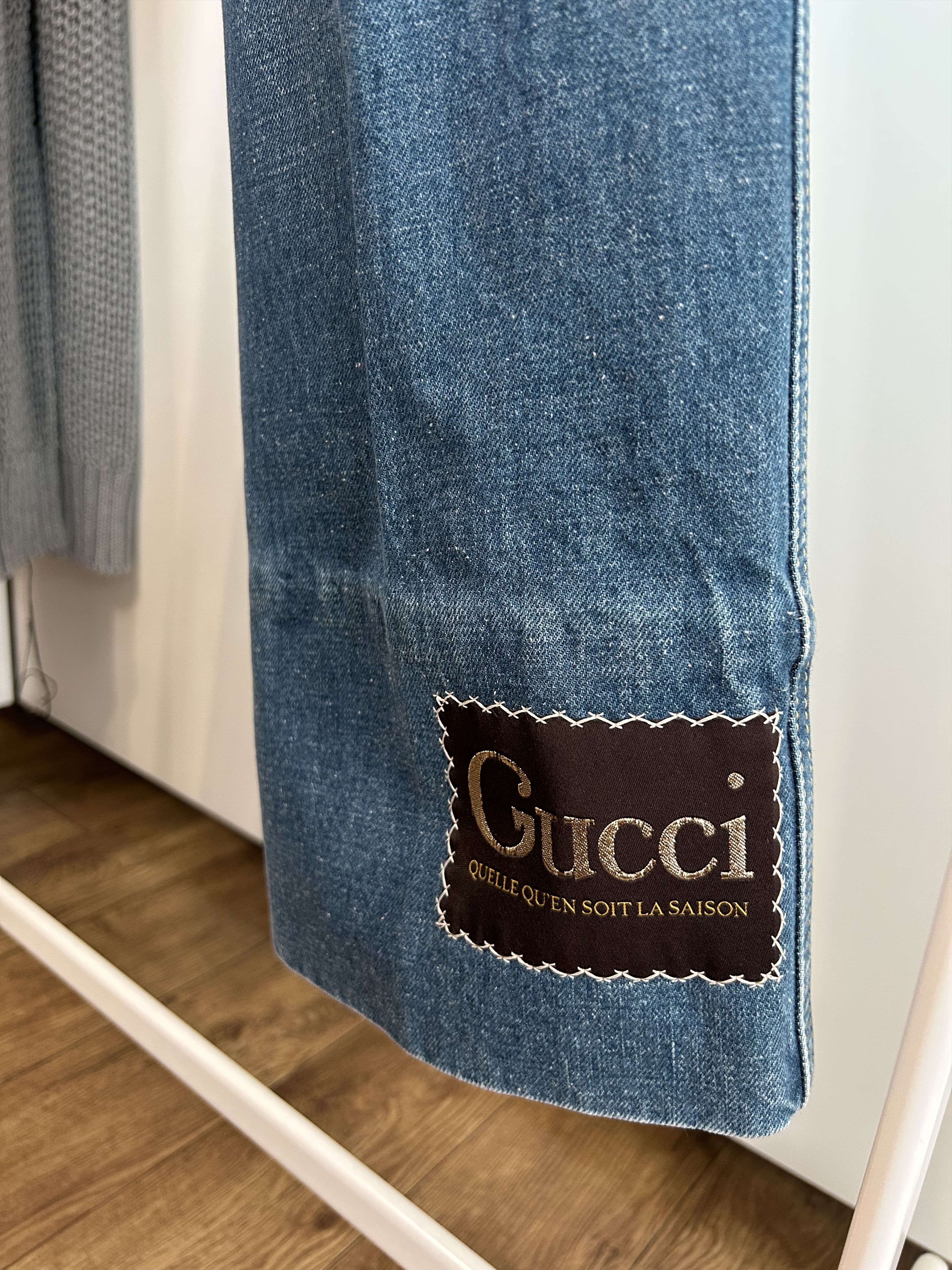 Gucci GUCCI Washed Flared Denim Size US 33 - 5 Thumbnail