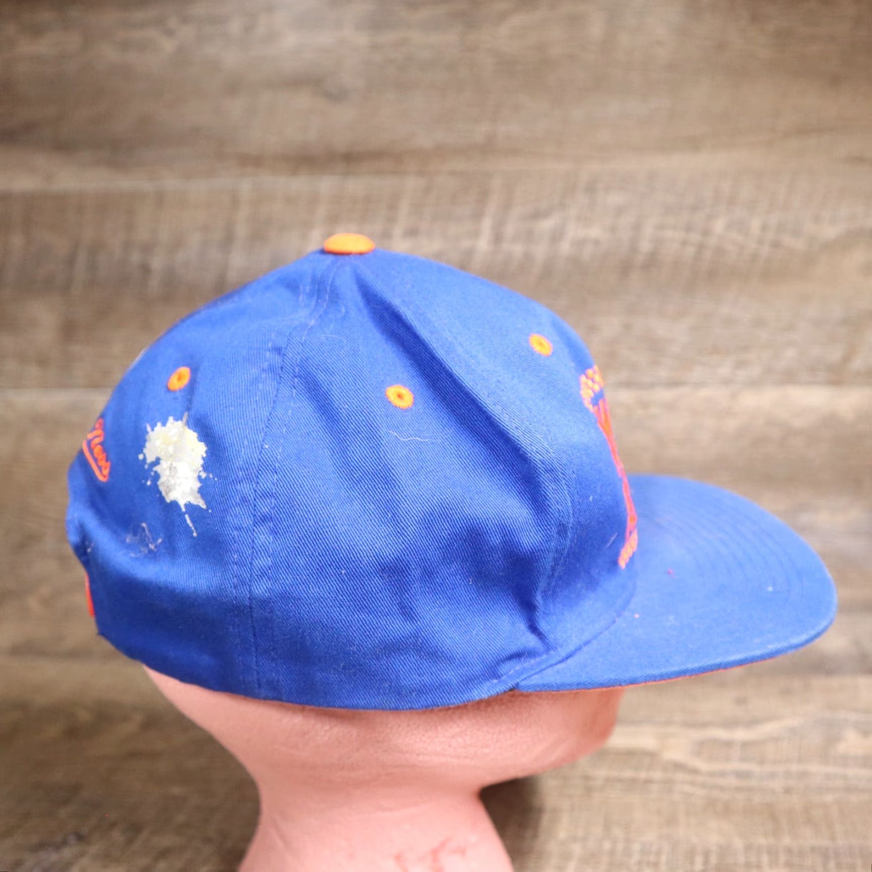 Mitchell & Ness Mitch And Ness Hat Snapback Blue Adult One Size Adjustable Cap Size ONE SIZE - 3 Thumbnail