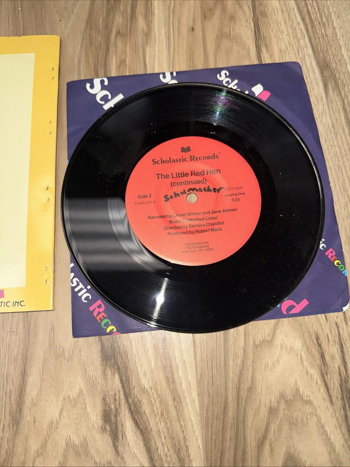 Other The Little Red Hen Book And Vinyl Record 45 Size ONE SIZE - 5 Thumbnail