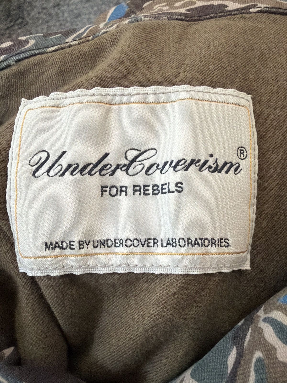 Undercover SS11 Underman Camo Jacket Size US M / EU 48-50 / 2 - 13 Thumbnail