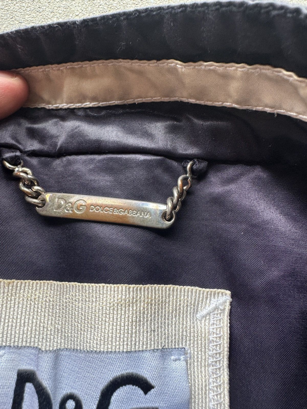 Dolce & Gabbana Dolce & Gabbana D&G Y2K Track Jacket Navy Size US M / EU 48-50 / 2 - 6 Thumbnail