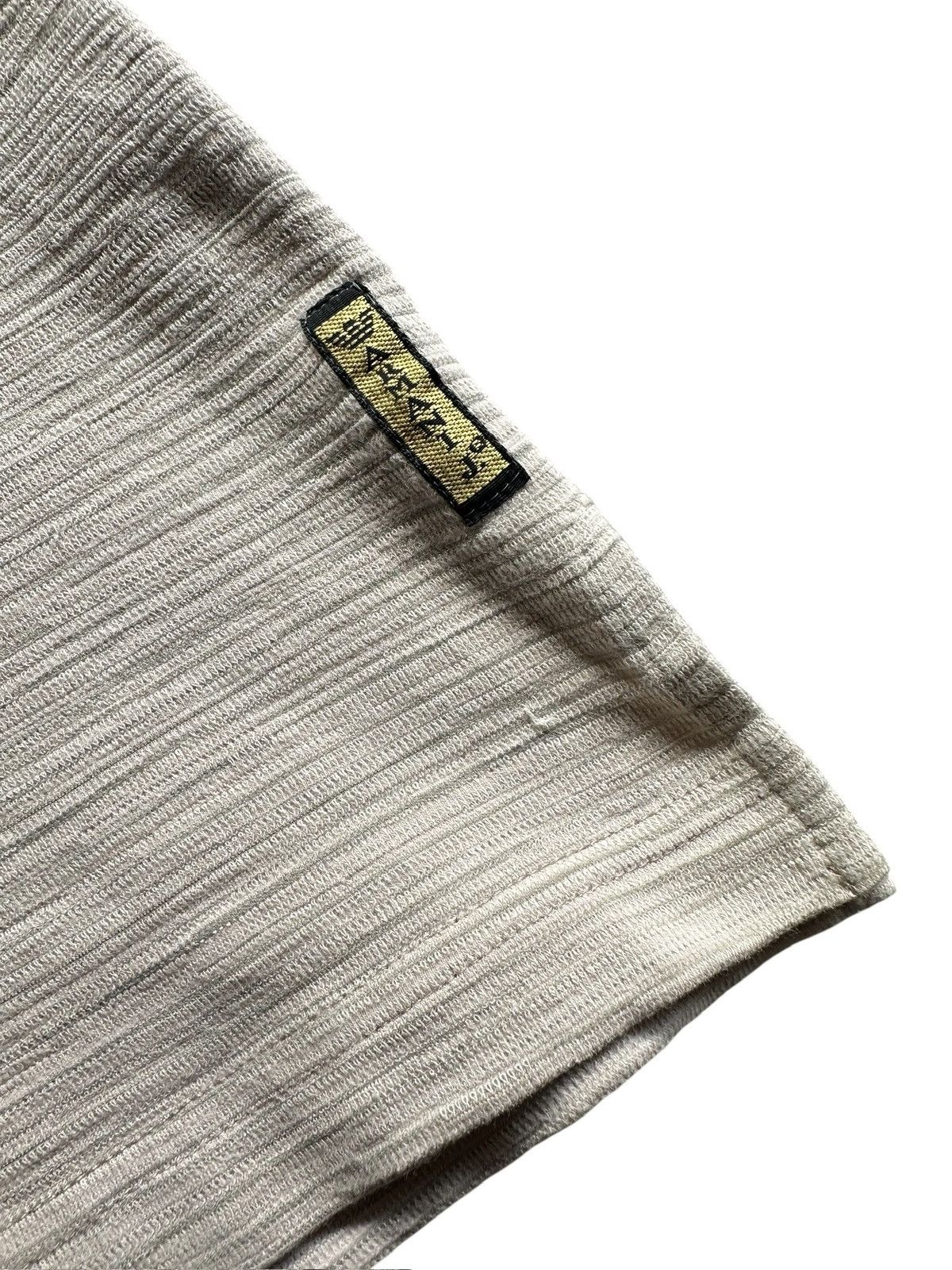 Giorgio Armani 00’s Armani Jeans pleated fabric polo tee Size US M / EU 48-50 / 2 - 5 Thumbnail