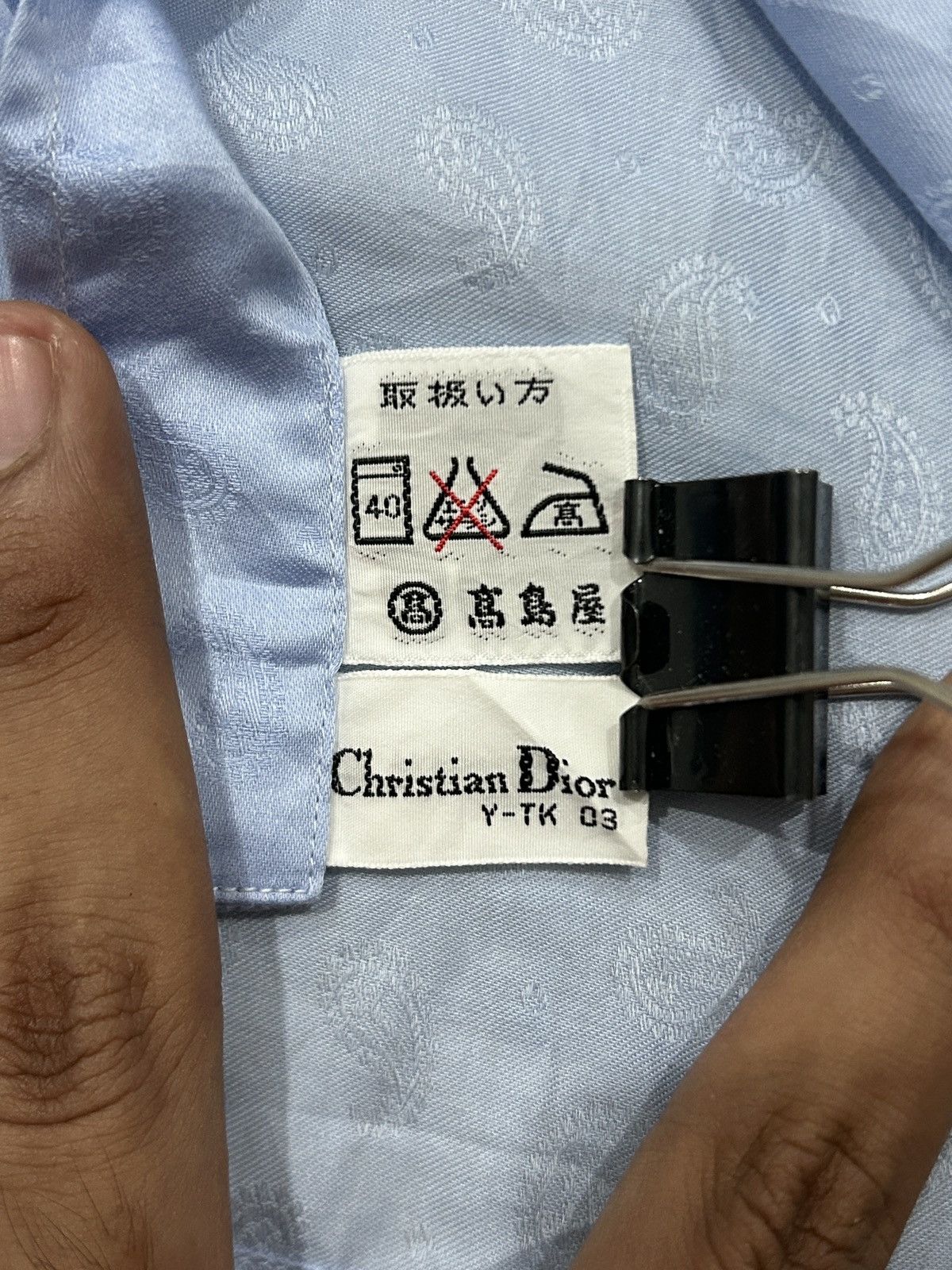 Christian Dior Monsieur × Dior × Vintage Vintage Christian Dior Paisley Button Up Size US M / EU 48-50 / 2 - 6 Thumbnail