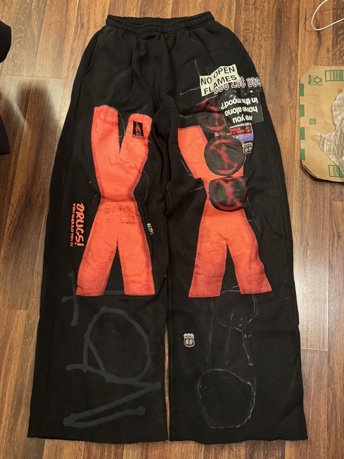 Travis Scott Travis Scott Days Before Rodeo XX Sweatpants Size US 30 / EU 46 - 5 Thumbnail