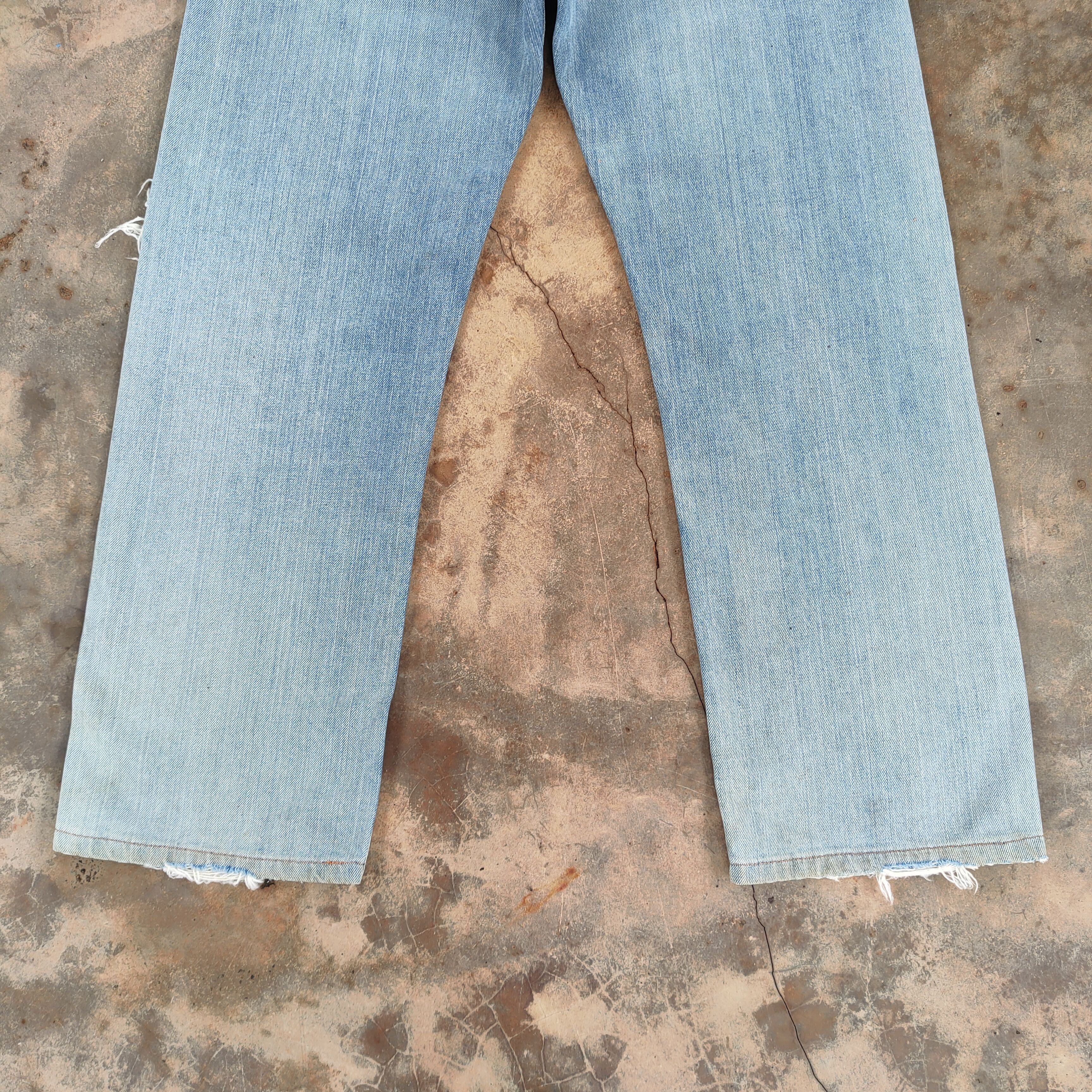 Levi's Vintage Clothing Vintage Levi's 513 faded distressed jeans denim pants Size US 32 / EU 48 - 11 Thumbnail