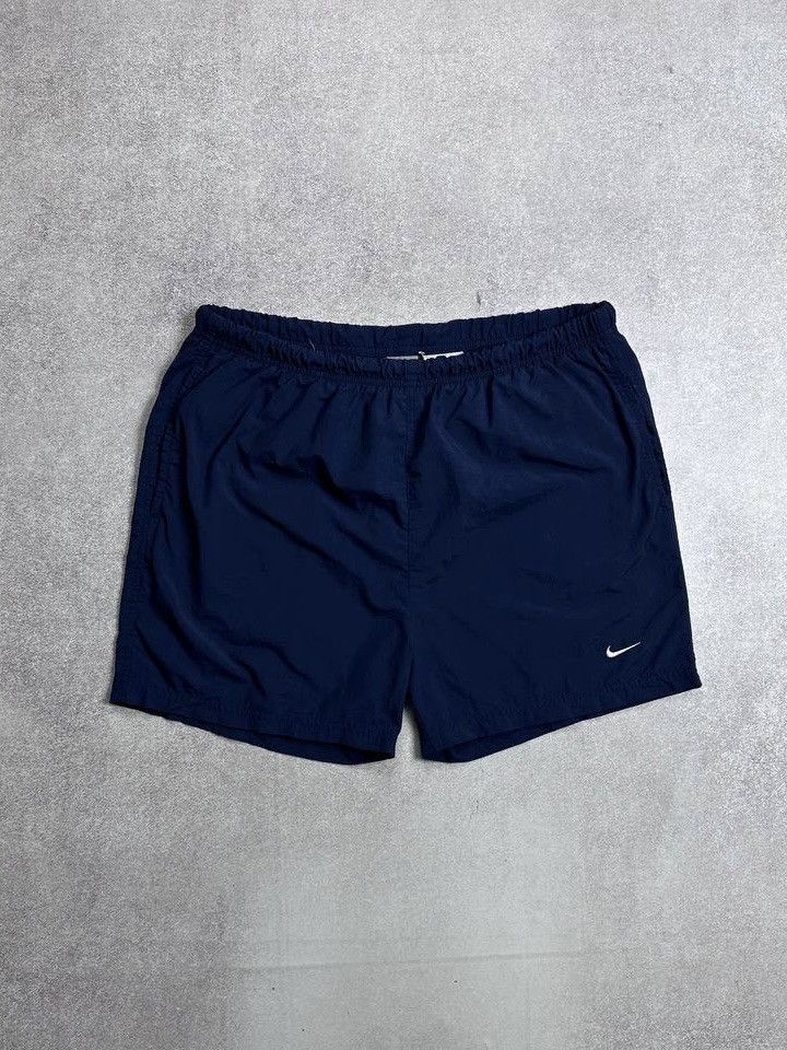 Nike Vintage Nike Swoosh Nylon Shorts Y2K S Size US 31 - 1 Thumbnail