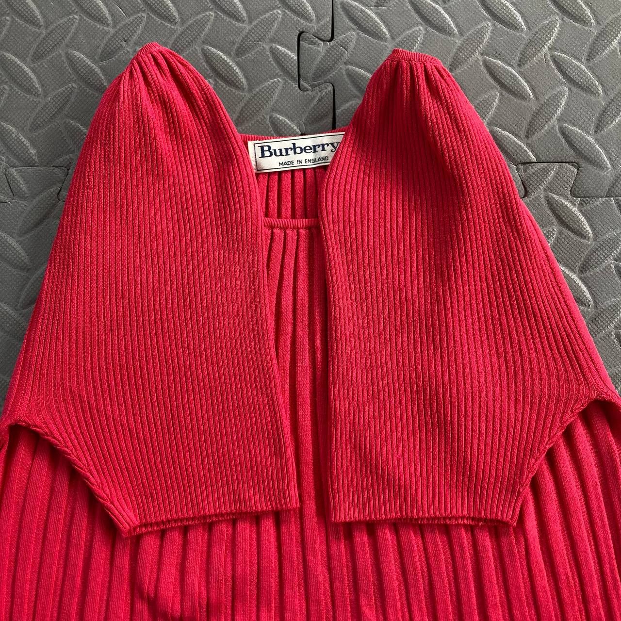 Burberry Vintage Rib Knit Puffer Sleeves Top Size S / US 4 / IT 40 - 10 Thumbnail