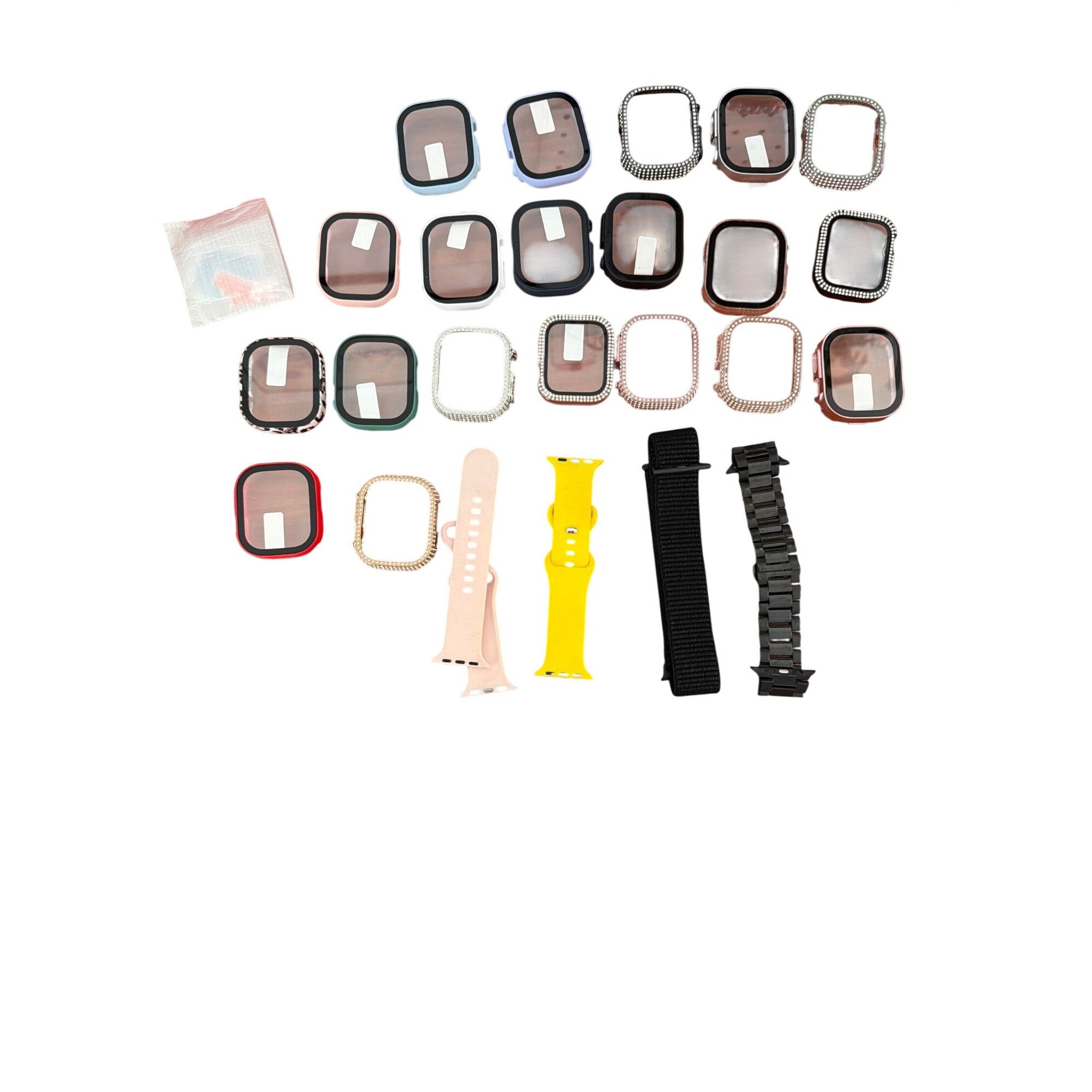 Other Assorted Apple Watch Cases Bands Compatible 40mm/44mm/45mm R Size ONE SIZE - 1 Thumbnail