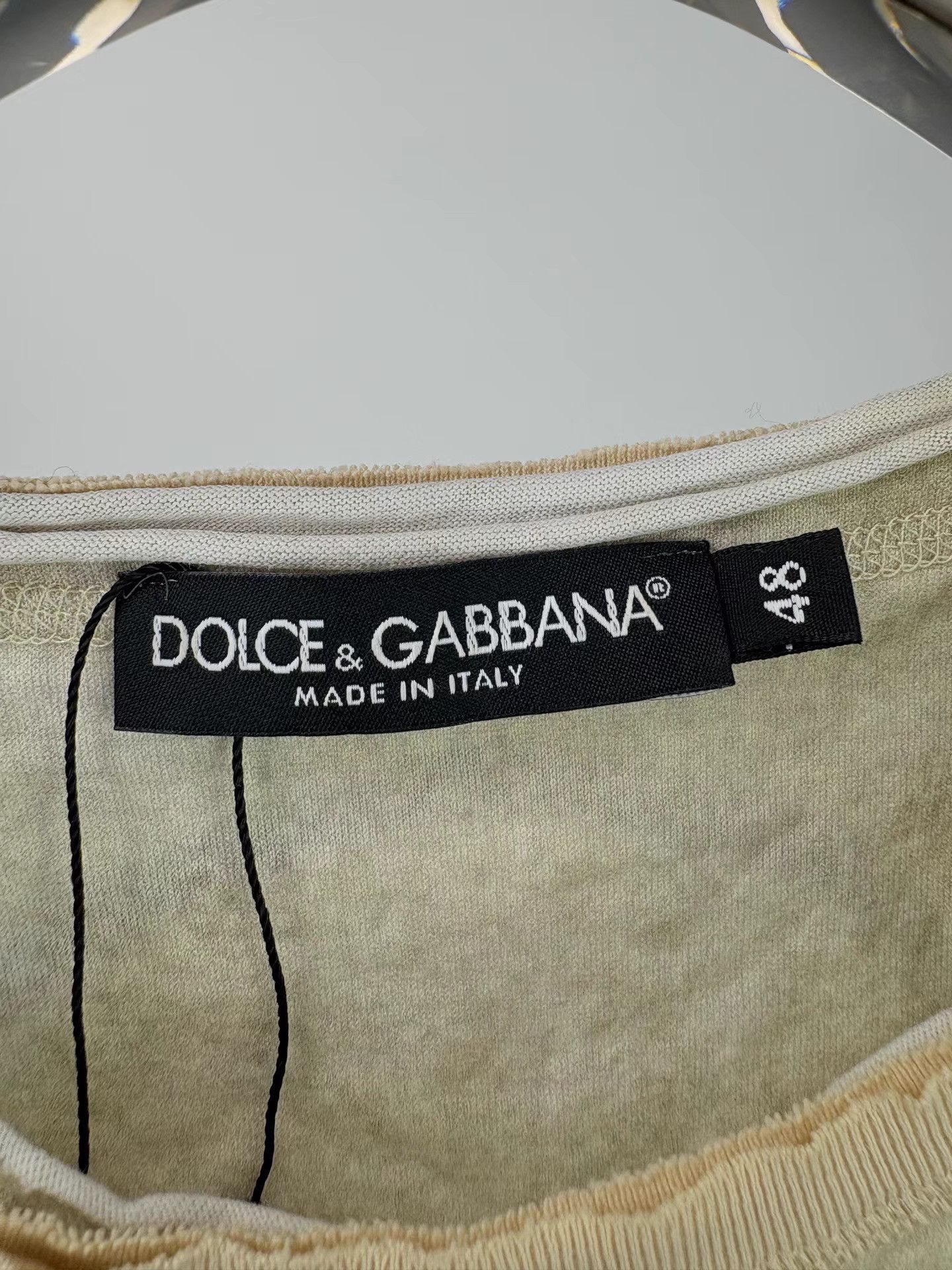 Dolce & Gabbana DOLCE&GABBANA Vintage Print Short Sleeve Size US M / EU 48-50 / 2 - 3 Thumbnail