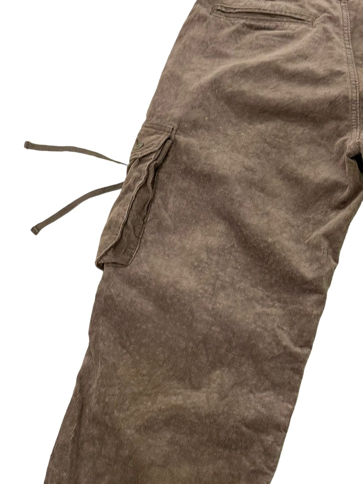 Japanese Brand Wide Cargo Sunny Cloud Corduroy Loose 6🟦8 Size US 31 - 15 Thumbnail