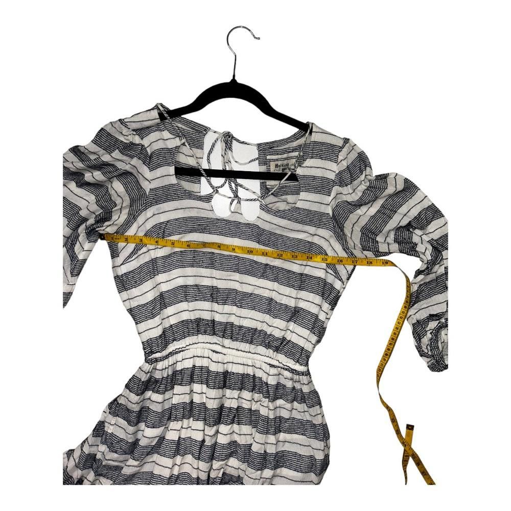 Designer Anthropologie l Holding Horses Annamaria Striped Romper XXS Size 25" / US 0 / IT 36 - 4 Thumbnail