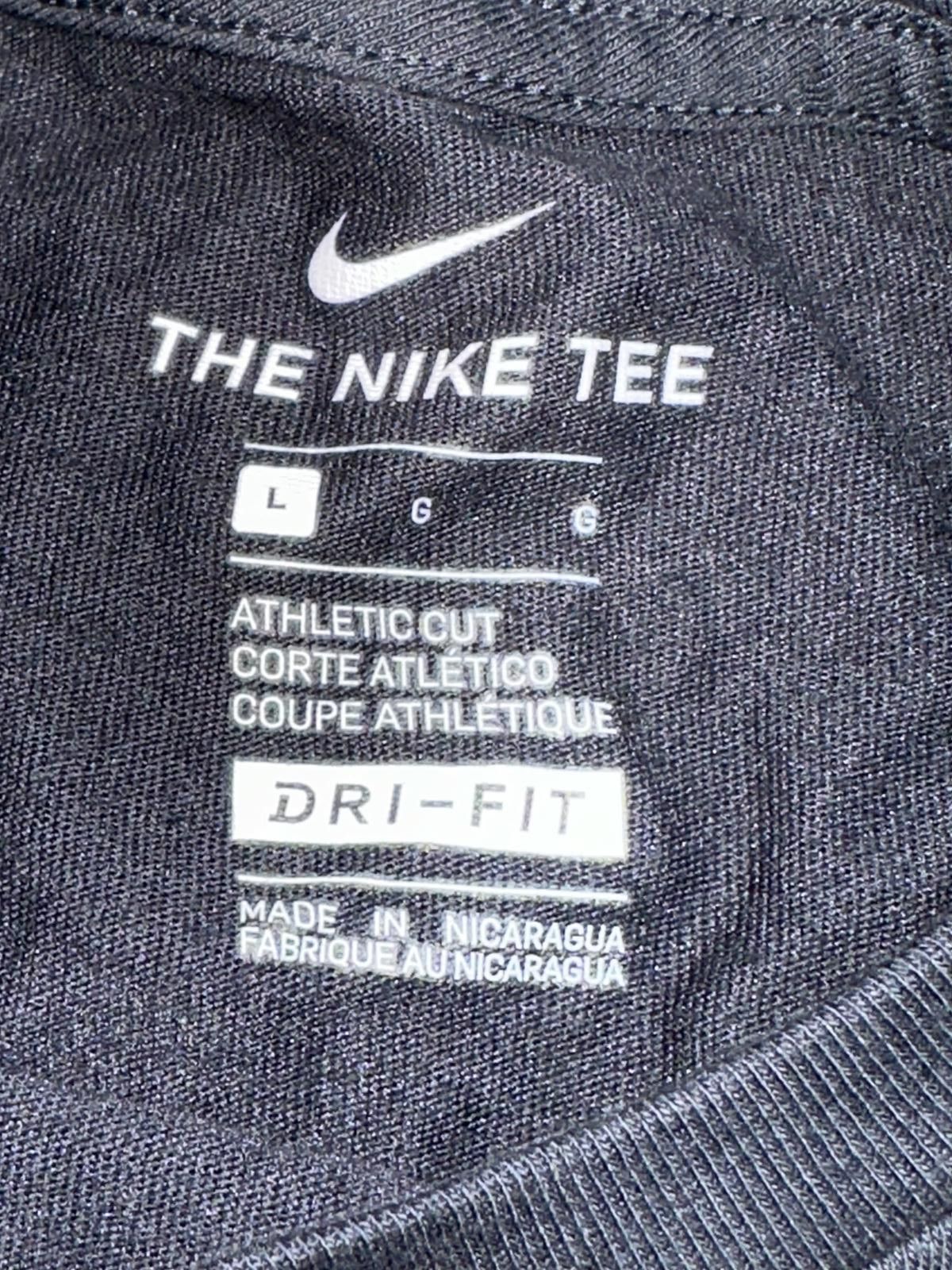 Nike Nike Dri-FIT Long Sleeve Black T-Shirt Size US L / EU 52-54 / 3 - 3 Thumbnail