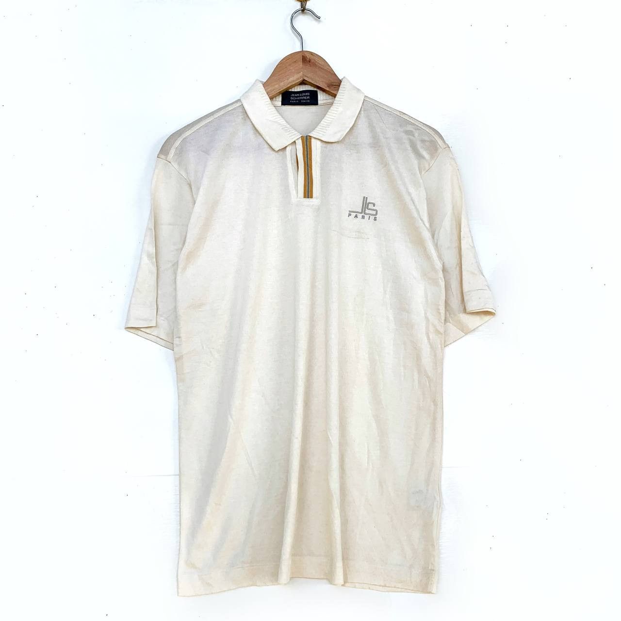 Designer × Jean-Louis Scherrer Jean-Louis Scherrer Polo Tshirt Size US M / EU 48-50 / 2 - 1 Thumbnail