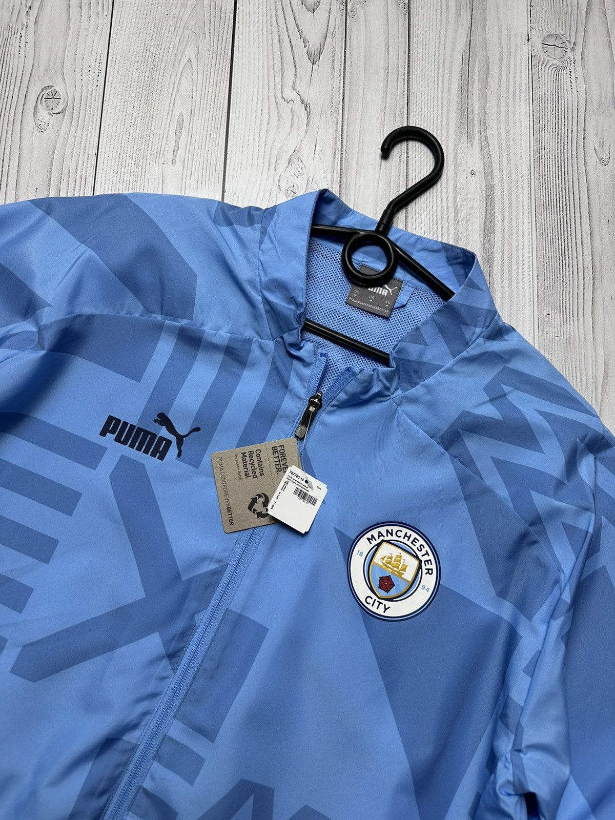 Puma Manchester City puma soccer jacket blue size M Size US M / EU 48-50 / 2 - 5 Thumbnail