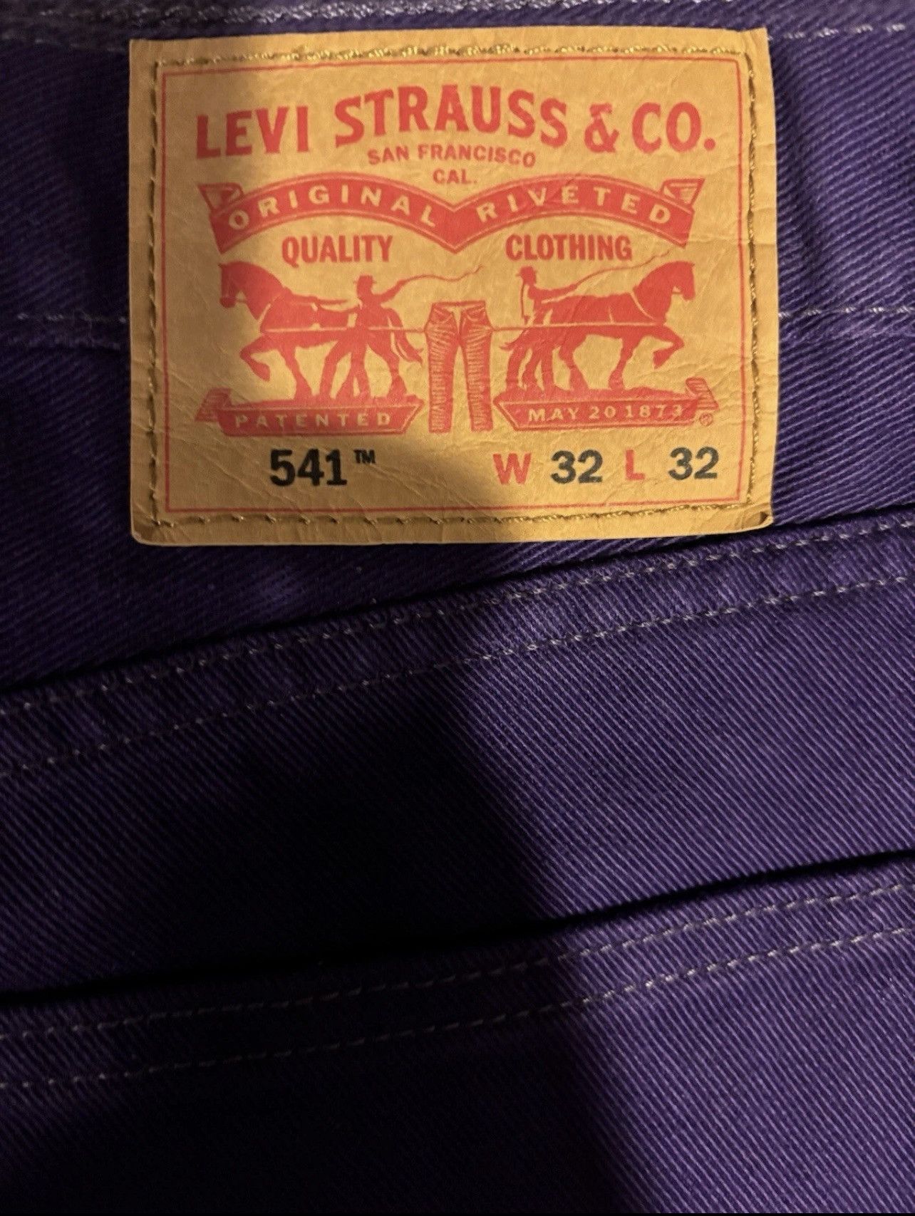 Levi's Vintage Clothing Vintage Purple Levis Size US 32 / EU 48 - 3 Thumbnail