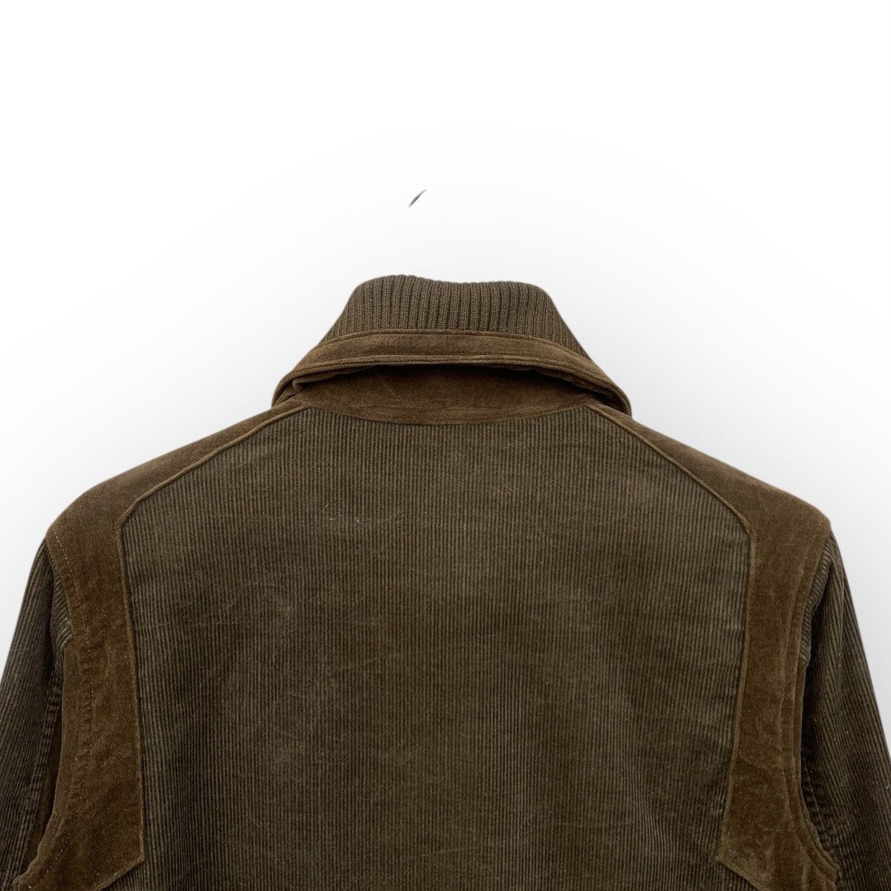Japanese Brand NIEDIECK STRETCHCORD GERMANY CORDUROY ZIPPER JACKET BROWN Size US S / EU 44-46 / 1 - 9 Thumbnail