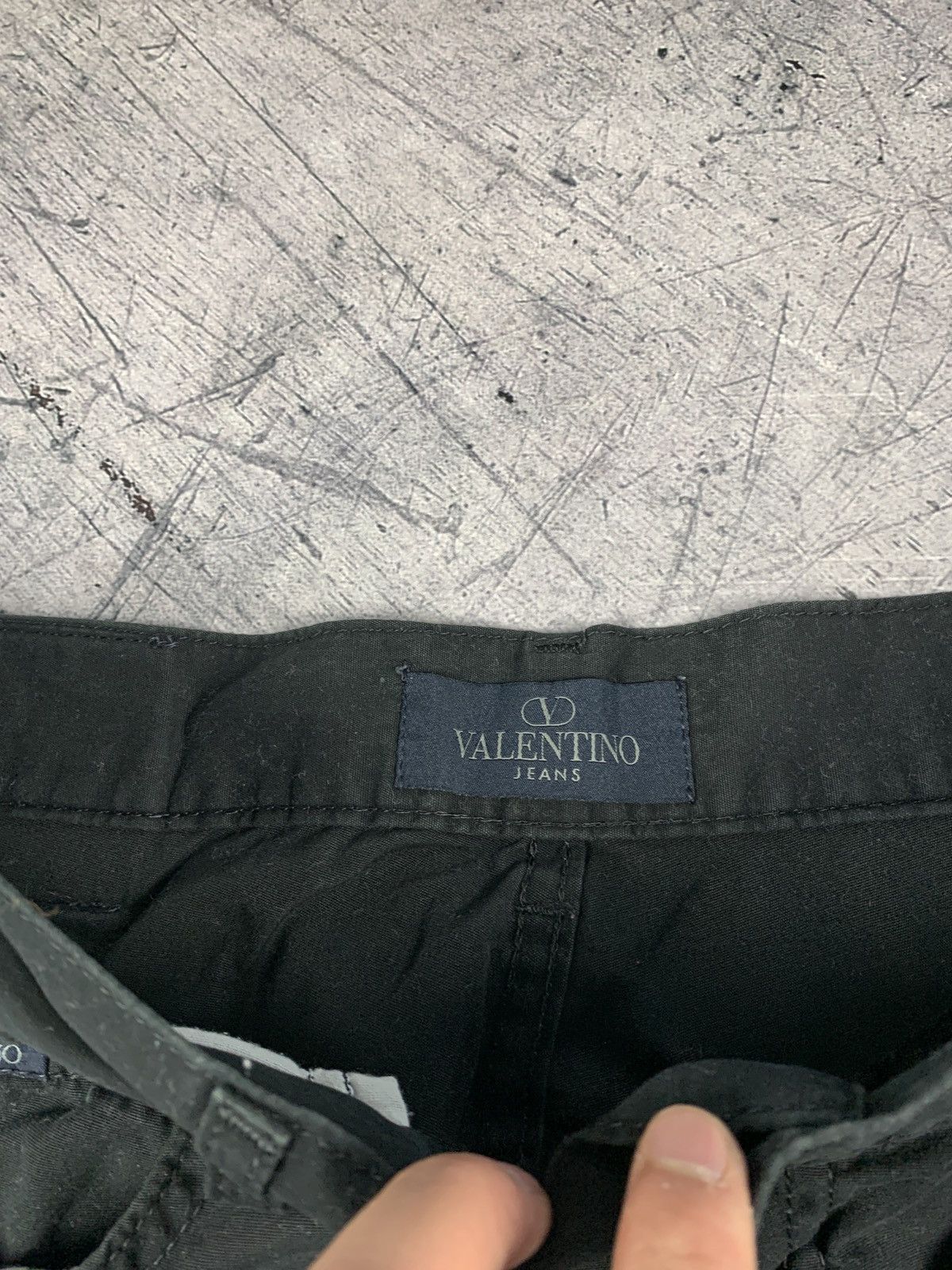 Valentino Designer Valentino Men’s Vintage Straight Jeans Sz 34 Black Size US 34 / EU 50 - 10 Thumbnail