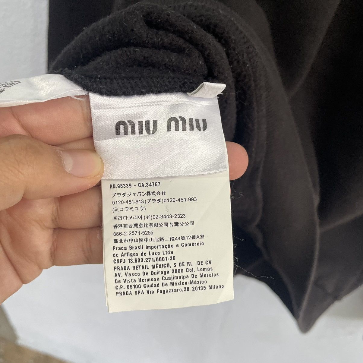 Miu Miu Miu miu small logo crop top Size XS / US 0-2 / IT 36-38 - 6 Thumbnail