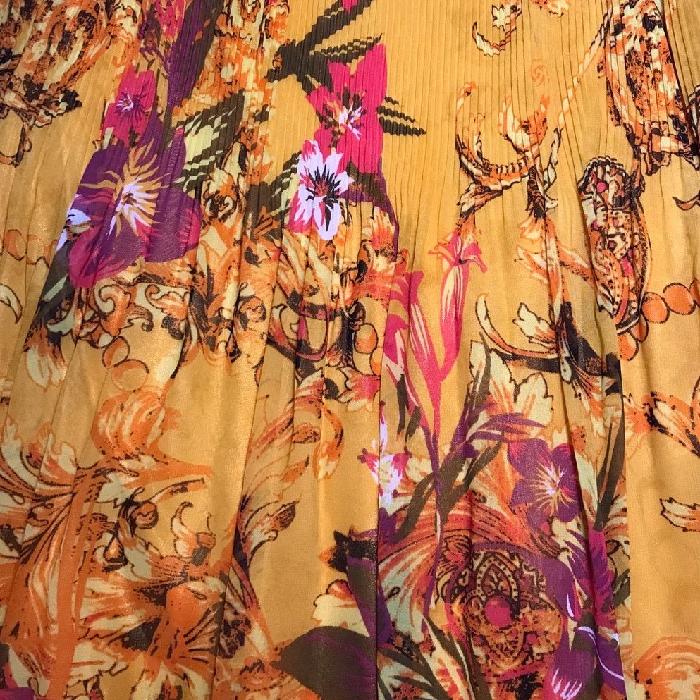 Other Nygard Floral Scoop Neck Open Shoulder Long Sleeved Blouse Size M / US 6-8 / IT 42-44 - 7 Thumbnail