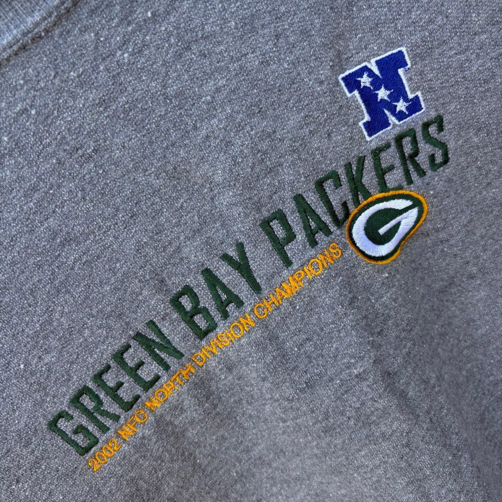 Jerzees Vintage 90s Greenbay Packers sweatshirt Size US XL / EU 56 / 4 - 3 Thumbnail