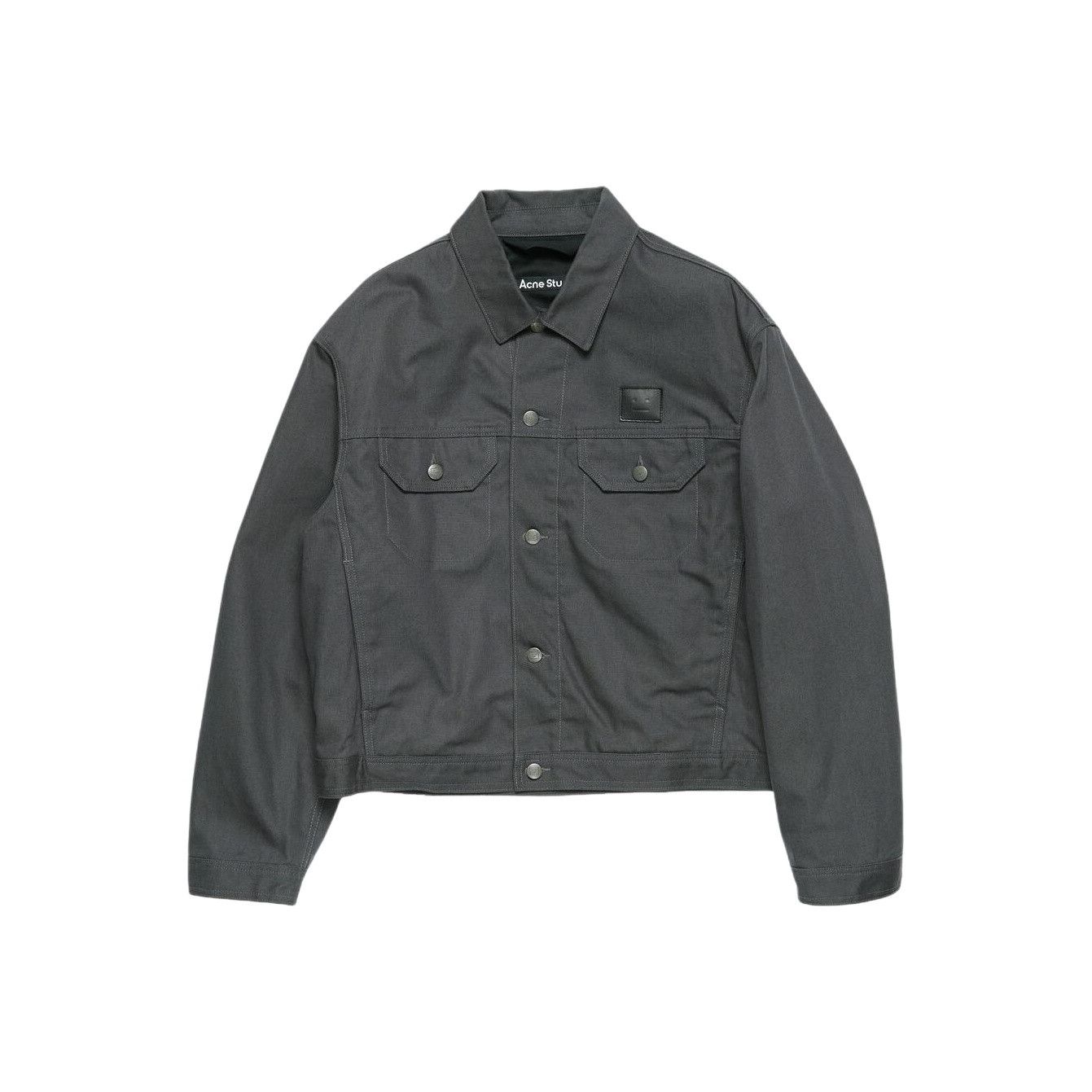 Acne Studios Acne Studios Face Patch Canvas Jacket Size US L Size US L / EU 52-54 / 3 - 1 Thumbnail