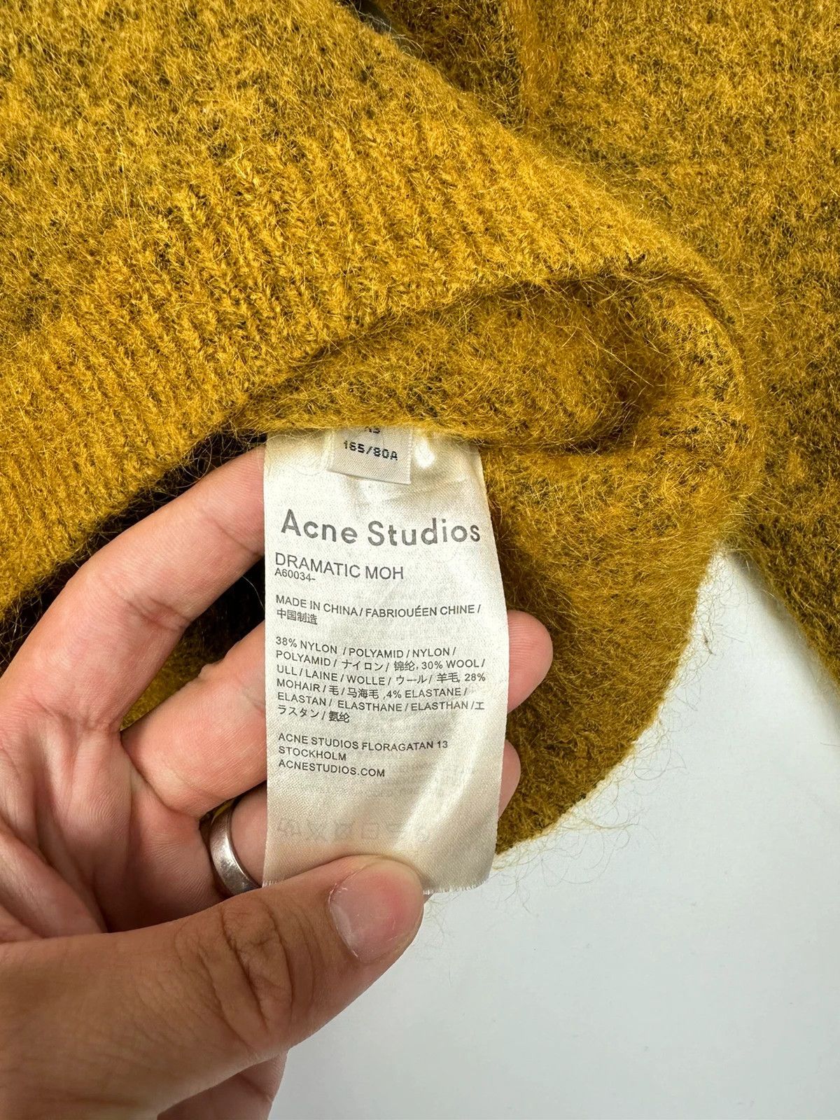 Acne Studios Acne Studio 00’s Ginger Yellow Boxy Sweater Size M / US 6-8 / IT 42-44 - 10 Thumbnail