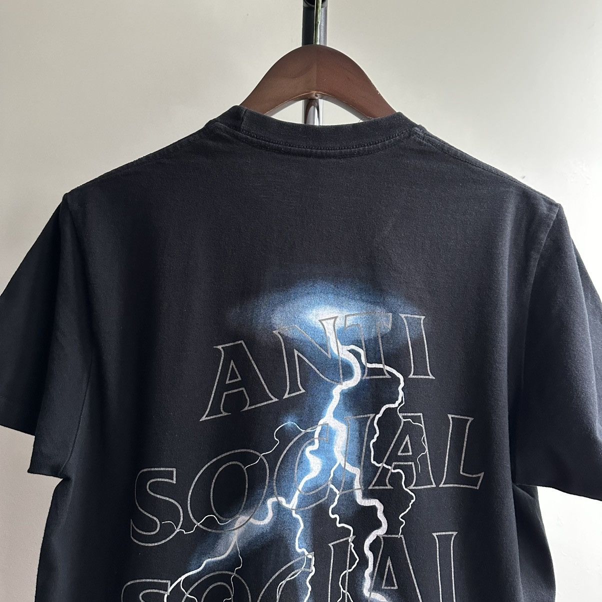 Anti Social Social Club Anti Social Social Club Twister Black Tee Size US M / EU 48-50 / 2 - 2 Thumbnail
