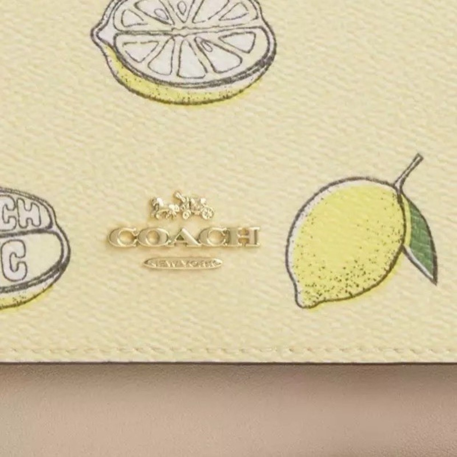 Coach NWT Coach Mini Klare Crossbody Bag Lemon CAN24 Garden Glade Size ONE SIZE - 8 Thumbnail
