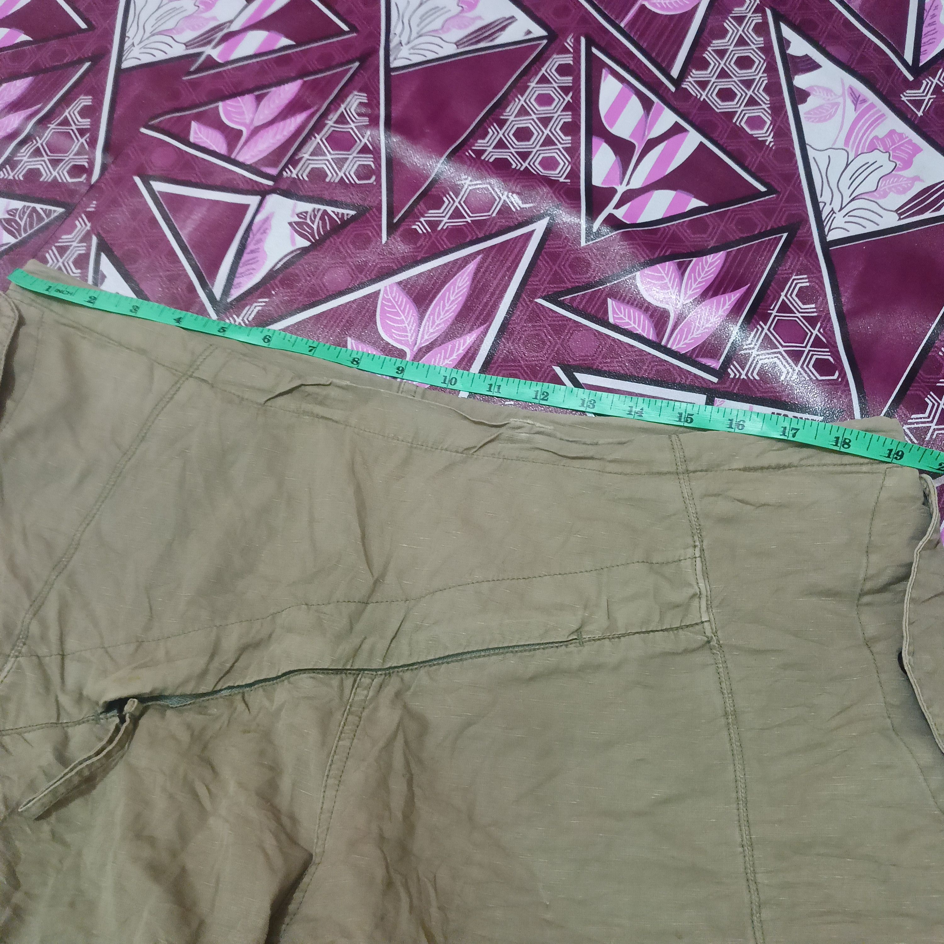 Japanese Brand rare💥 Japan private brand AG by designer's bomb cargo pants Size US 37 - 21 Thumbnail