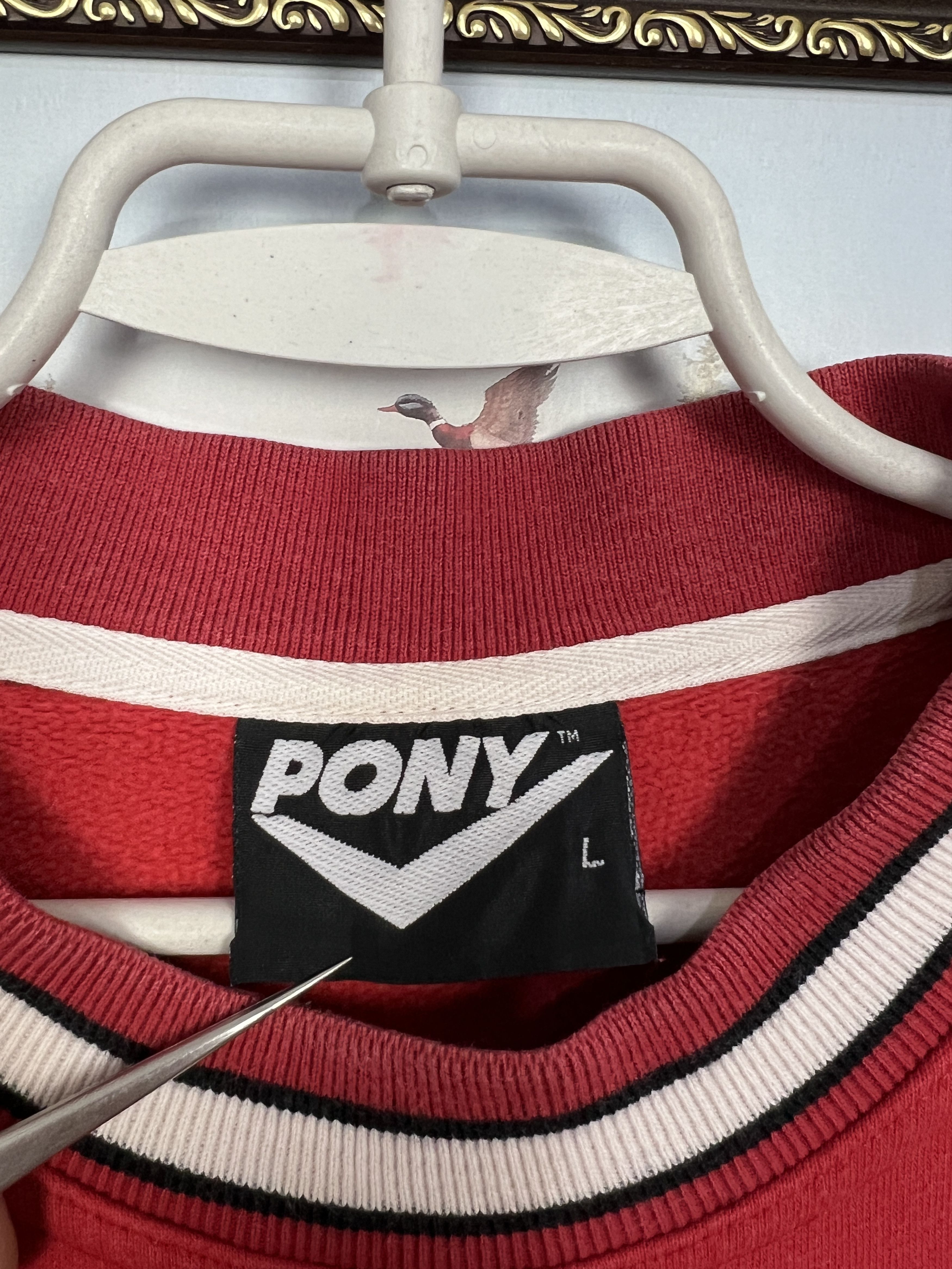 PONY Southampton Saints Football Sweatshirt Soccer Crewneck Size US L / EU 52-54 / 3 - 6 Thumbnail