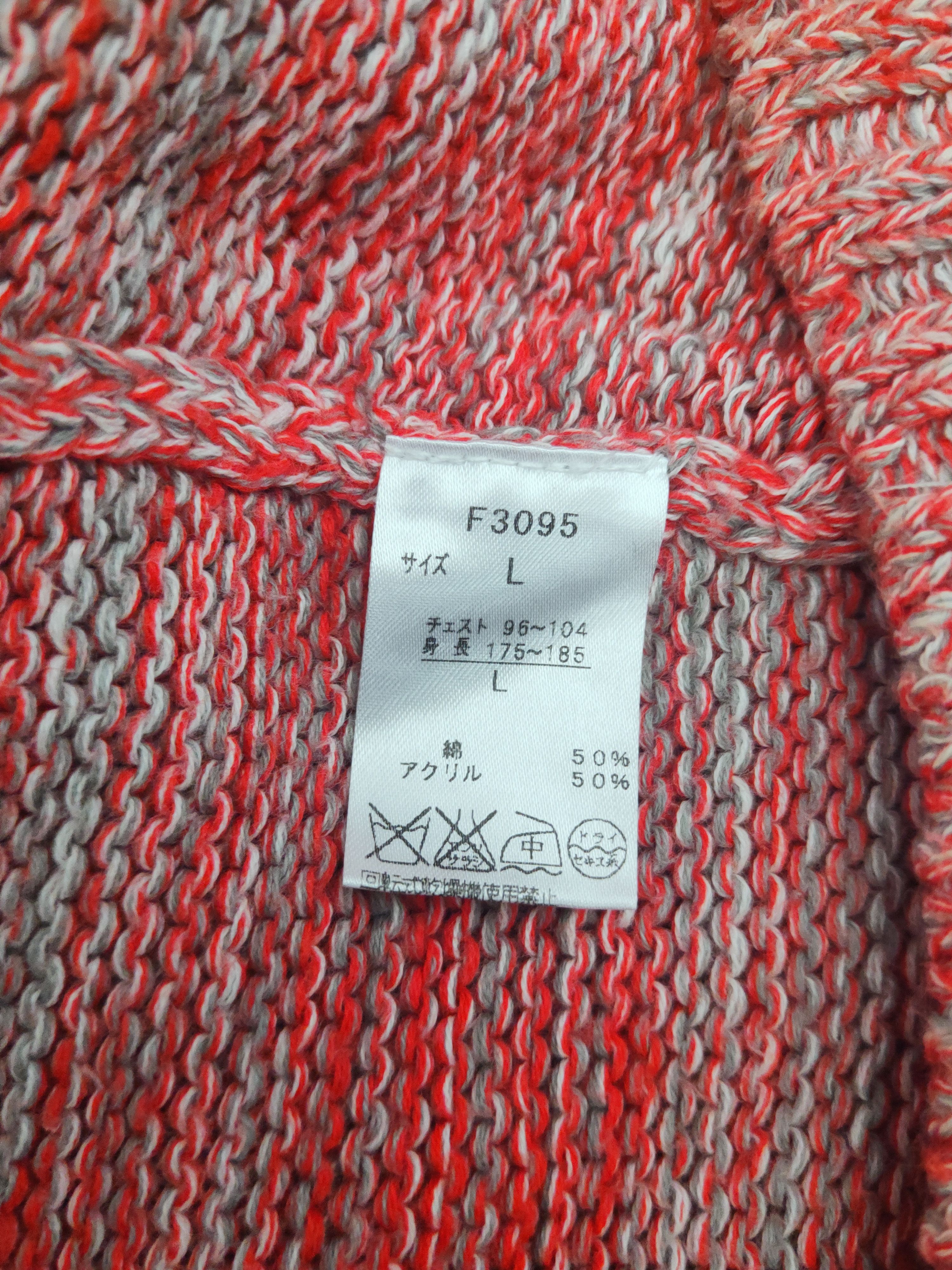 Fred Perry DL Fred Perry Red Knitwear Cardigans #46-472 Size US L / EU 52-54 / 3 - 14 Thumbnail