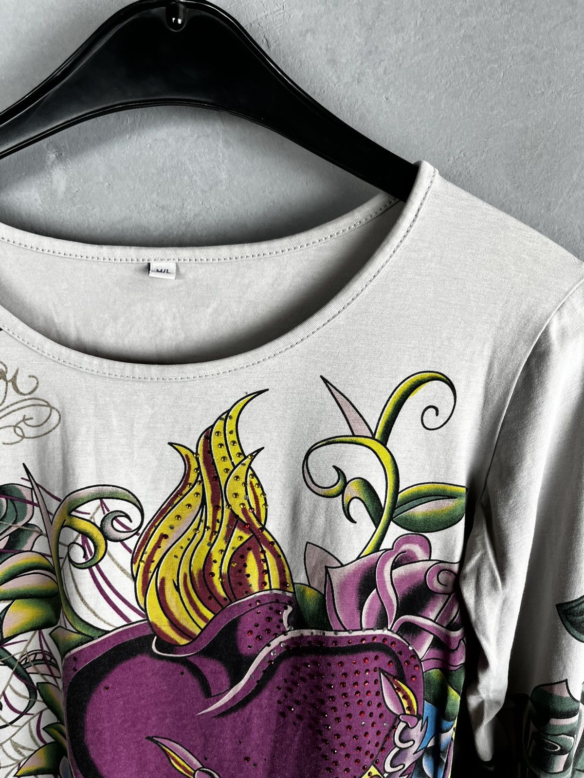 Ed Hardy Ed hardy long sleeve vintage 90s Size M / US 6-8 / IT 42-44 - 9 Thumbnail