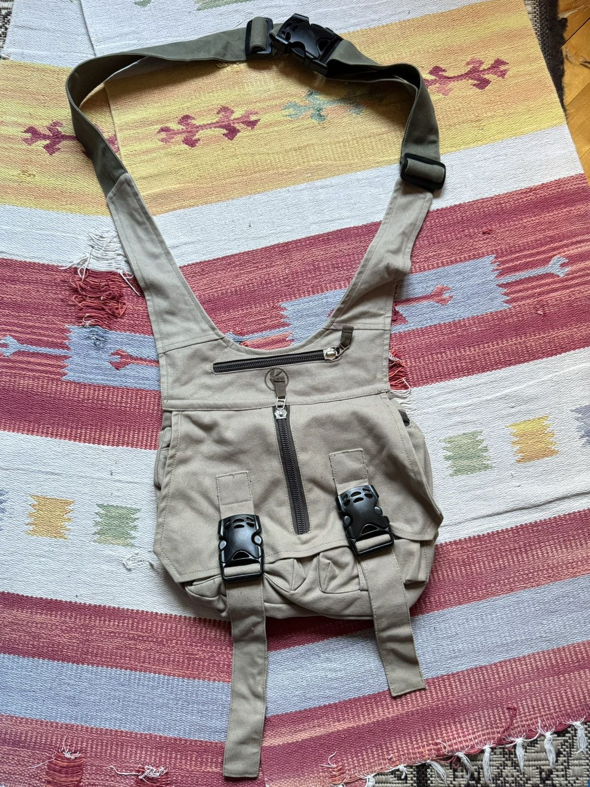 Vintage Vintage 00’s y2k Japanese Brand Tactical Crossbody Bag Size ONE SIZE - 1 Thumbnail