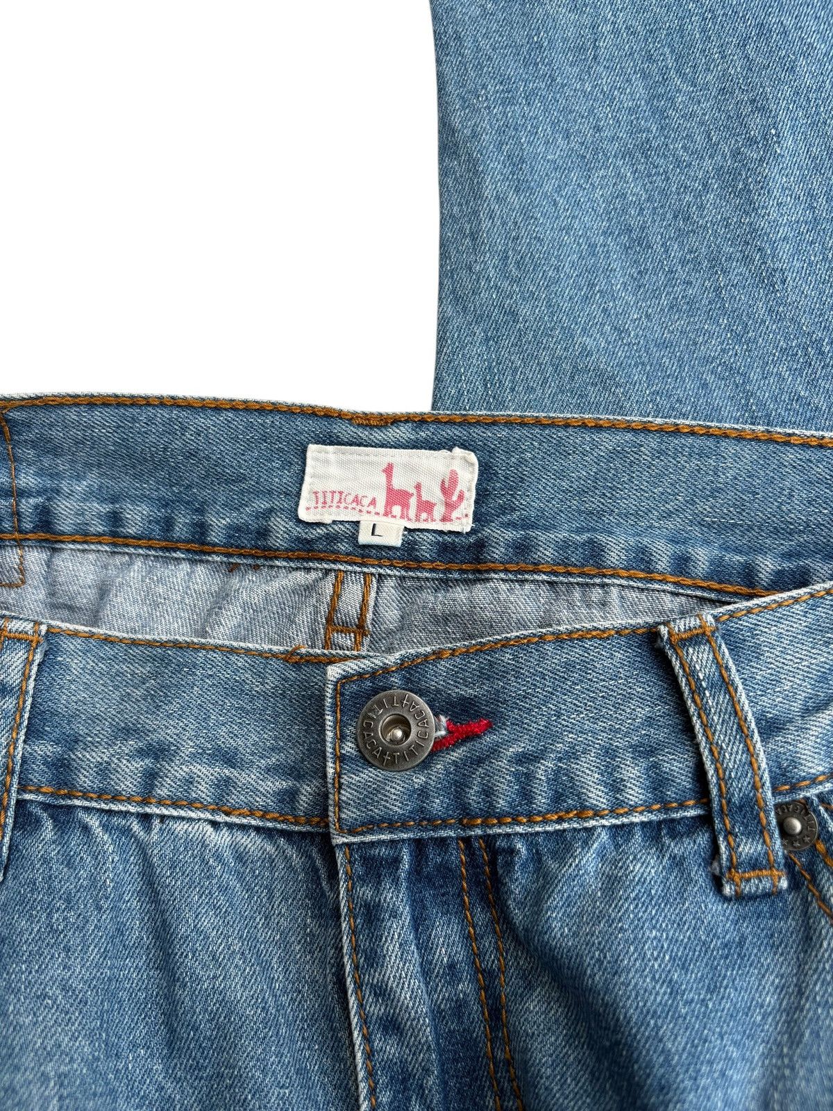 Native Titicaca Embroidery Native Denim Pants Size US 32 / EU 48 - 3 Thumbnail