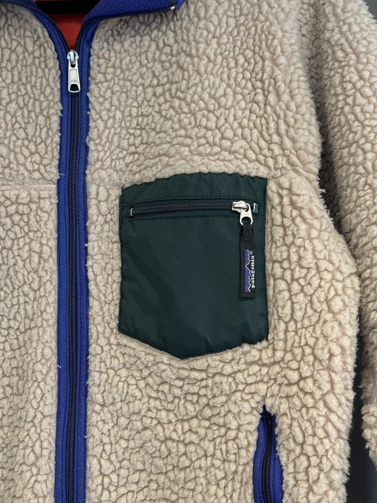 Patagonia Vintage 90’s Retro-X Cardigan Natural Beige Oatmeal Rare 🟩 Size US M / EU 48-50 / 2 - 5 Thumbnail