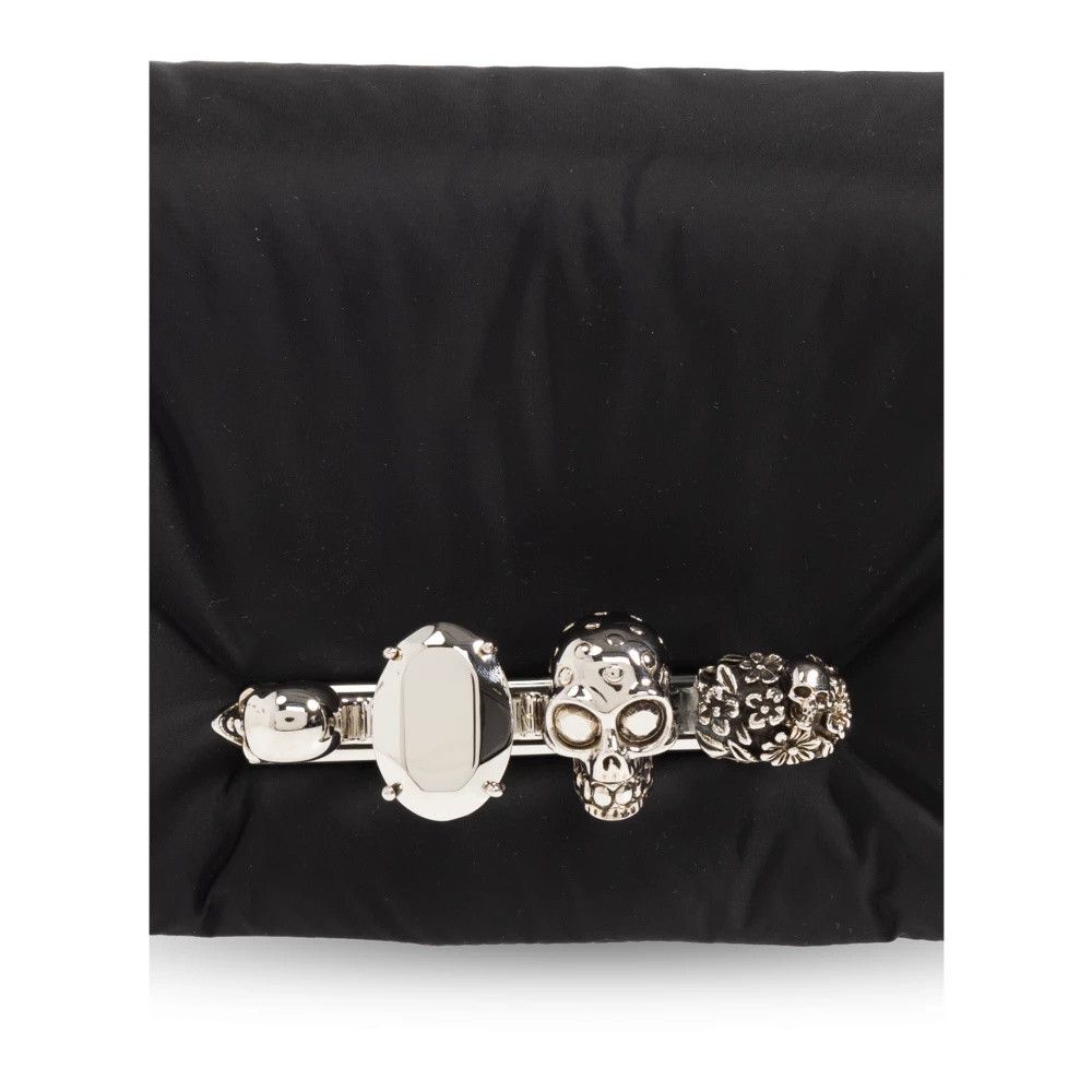 Alexander McQueen o1w1db10725 Size: OS/The Puffy Knuckle Bum Bag in Black Size ONE SIZE - 4 Thumbnail