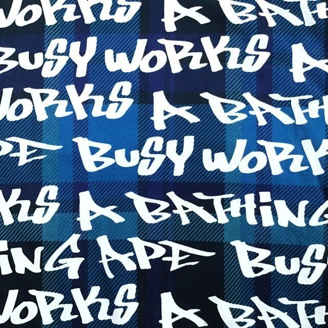 Bape BAPE GRAFFITI CHECK sweat shirt a bathing ape Size US S / EU 44-46 / 1 - 2 Thumbnail