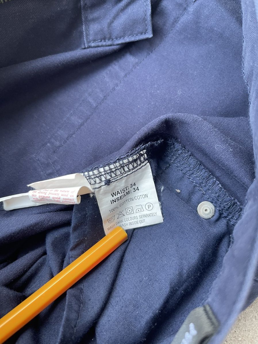 Saint Laurent Paris Yves Saint Laurent Pour Homme Navy Denim Casual Pants Size US 34 / EU 50 - 15 Thumbnail