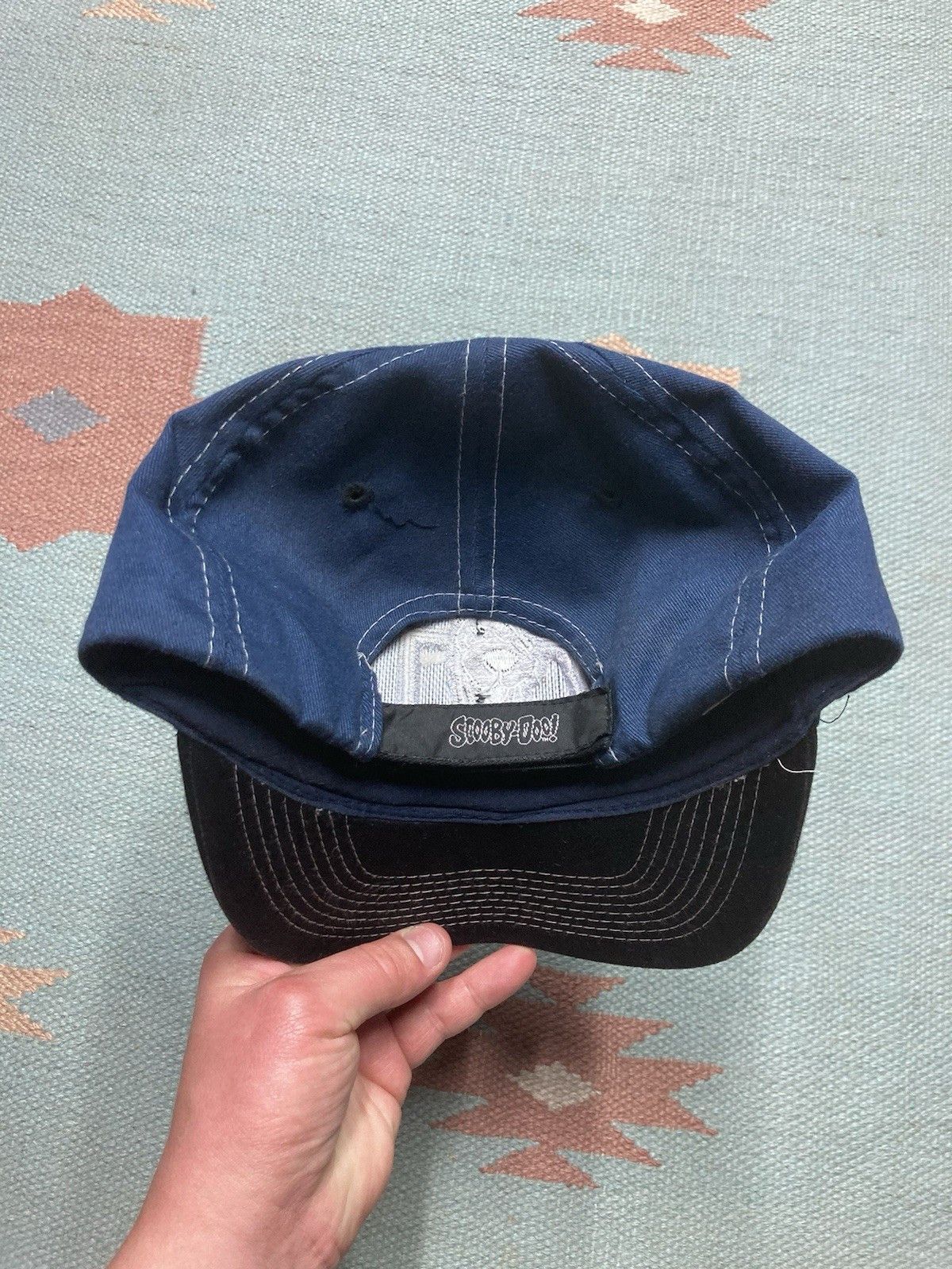 Vintage strapback hat Scooby Doo holographic trippy stoner cartoon Size ONE SIZE - 4 Thumbnail